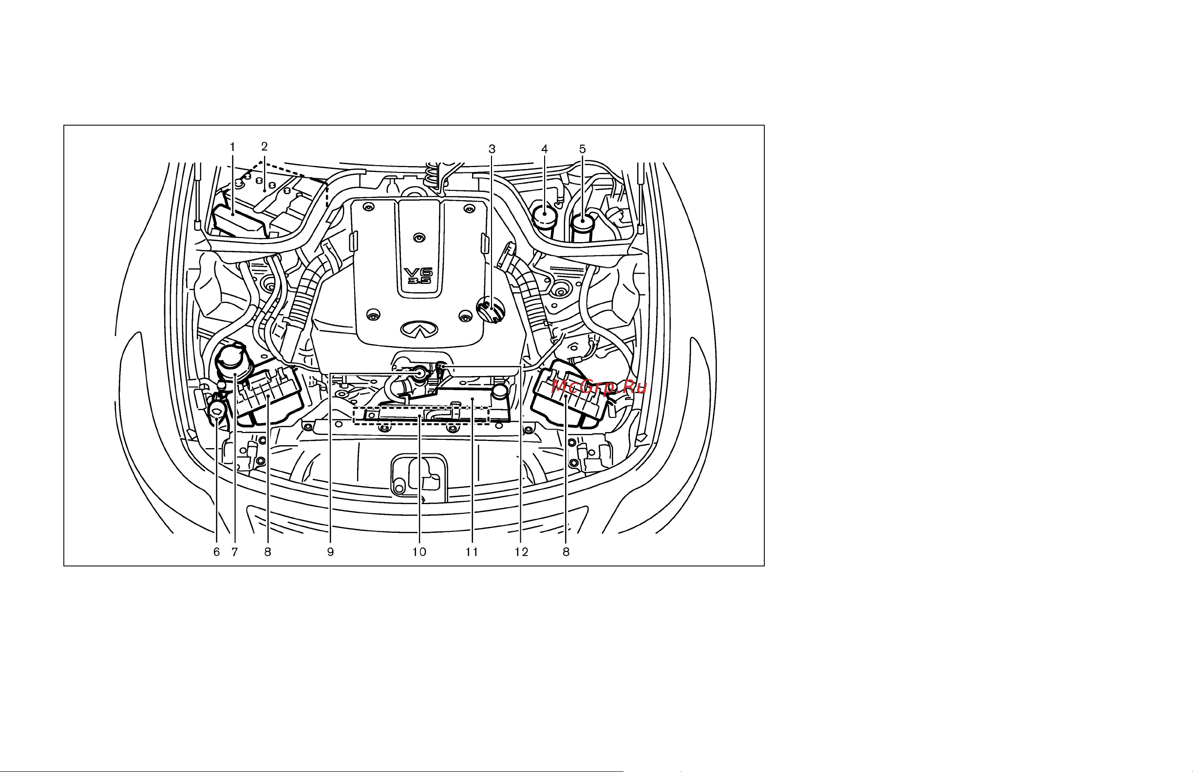 Infiniti G35 Sedan (2007) [16/408] Vq35hr engine