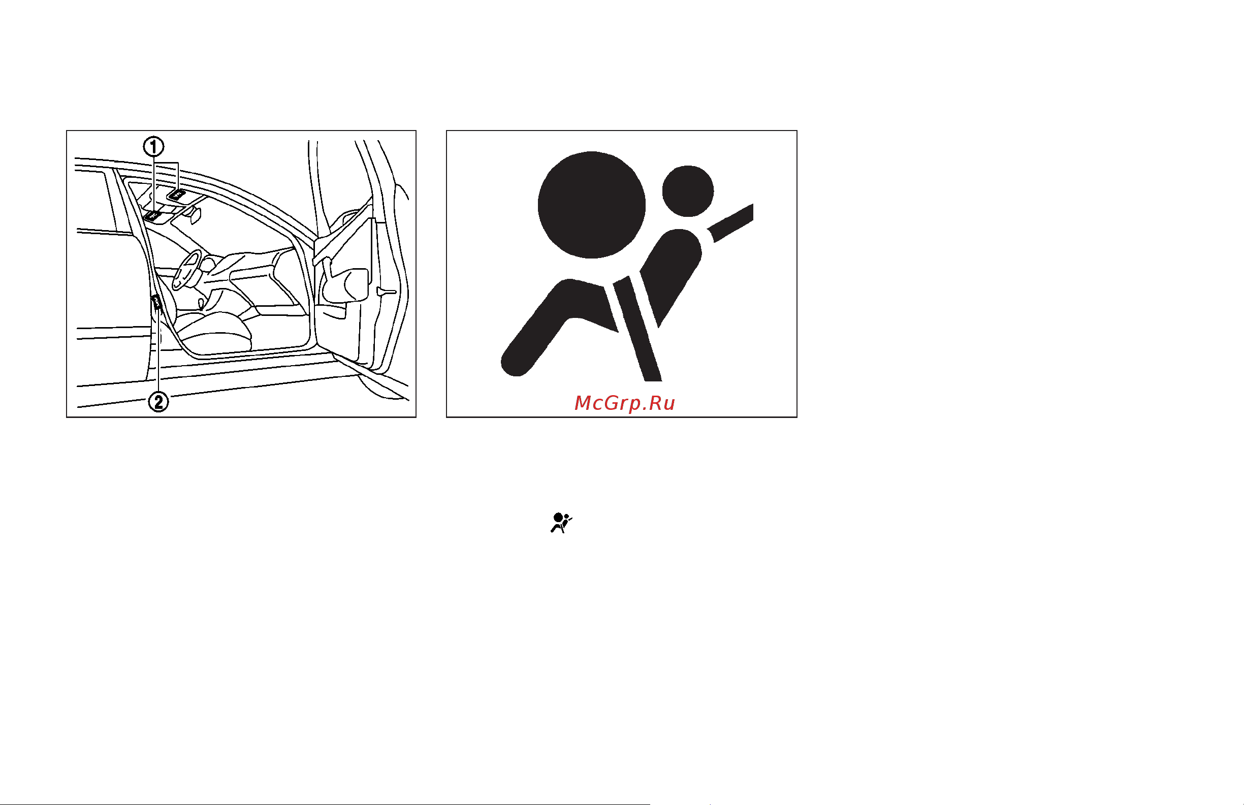 Infiniti G35 Coupe (2006) [69/344] Supplemental air bag warning labels
