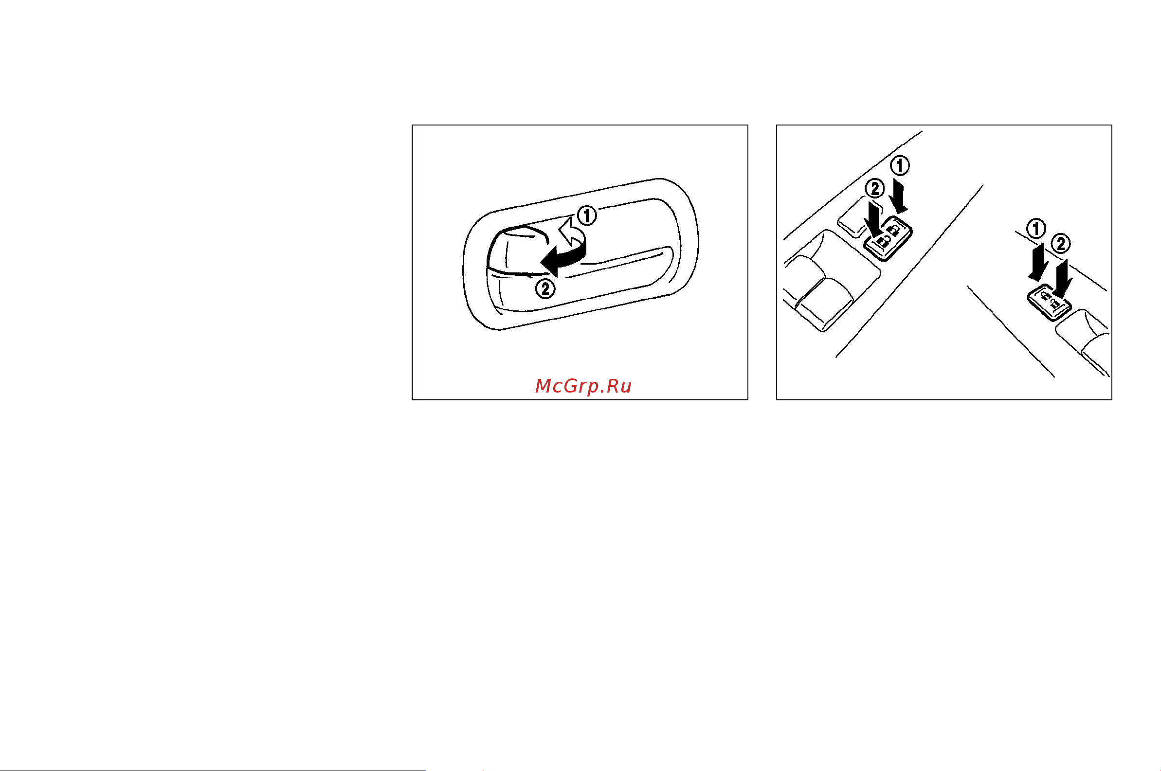 Infiniti G35 Coupe (2007) [118/328] Locking with inside lock knob