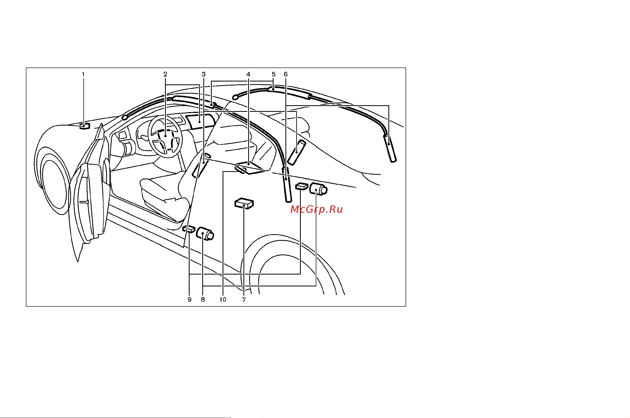 Infiniti G35 Coupe (2007) [56/328] Infiniti advanced air bag system front seats
