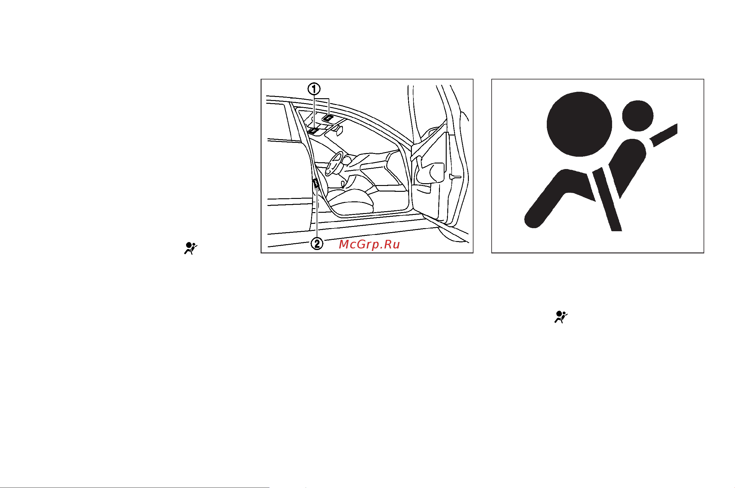 Infiniti G35 Coupe (2007) [64/328] Supplemental air bag warning labels