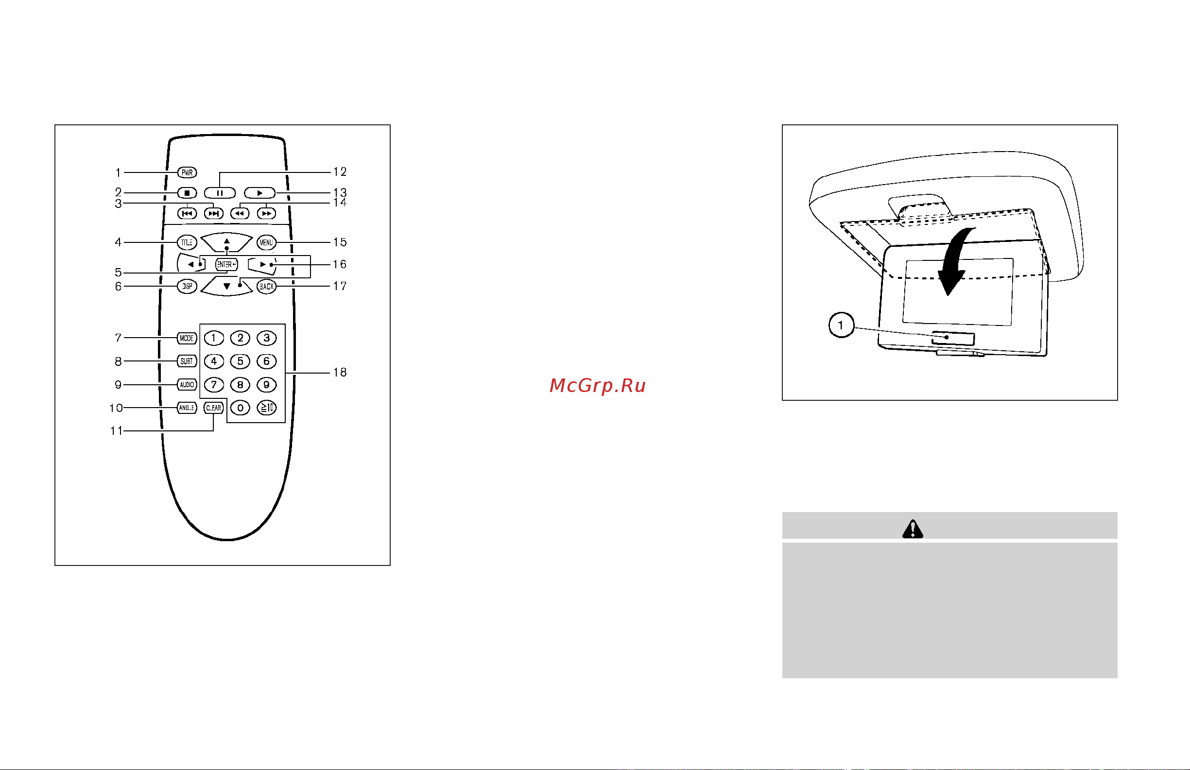 Infiniti QX56 (2007) [195/376] Flip down screen