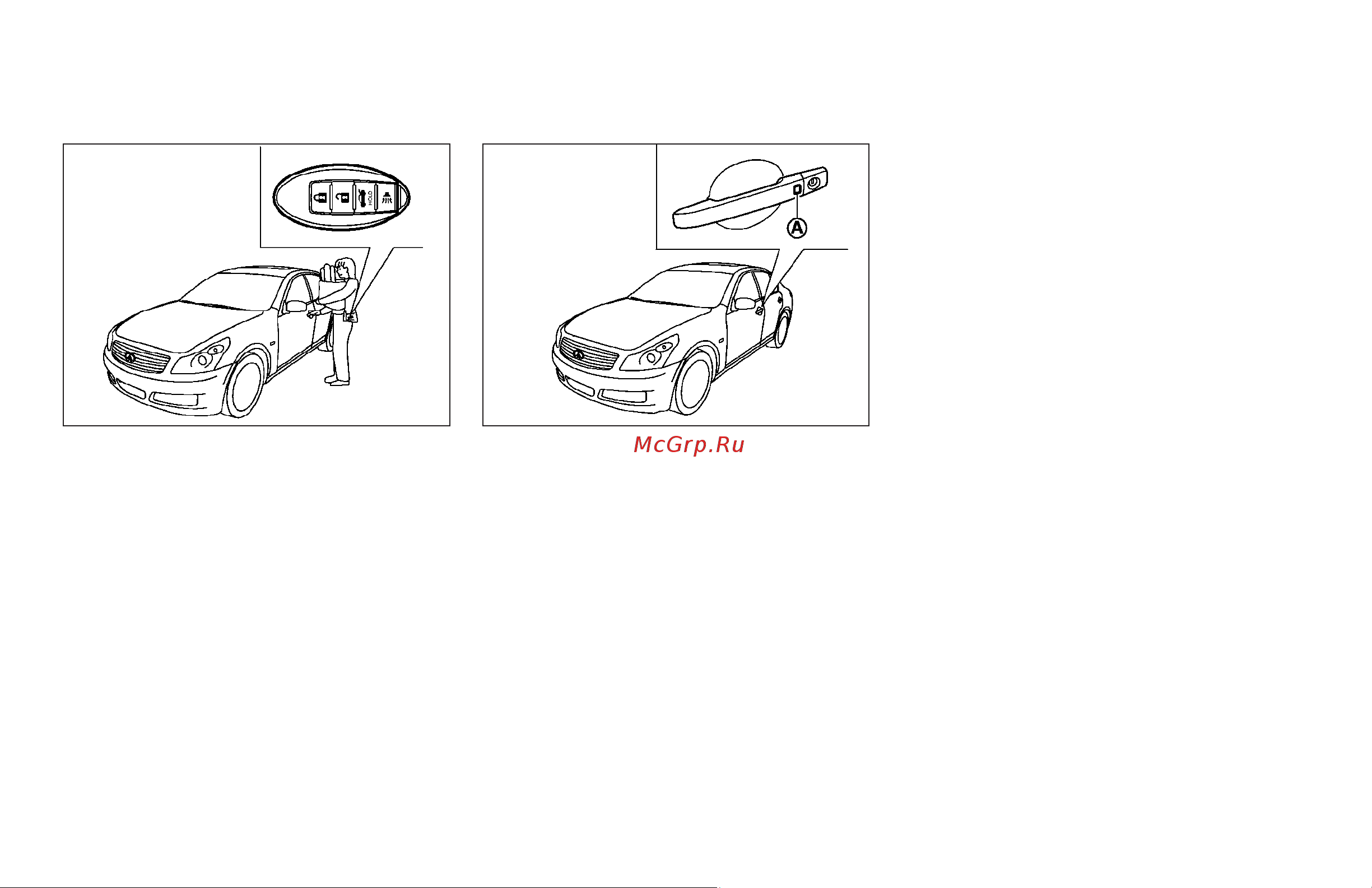 Infiniti G37 Coupe (2009) [141/425] Intelligent key operation