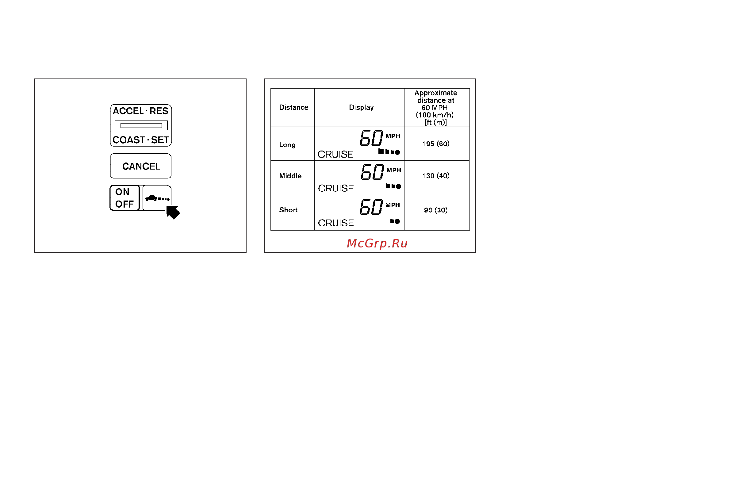 Infiniti QX56 (2009) [309/438] Approach warning