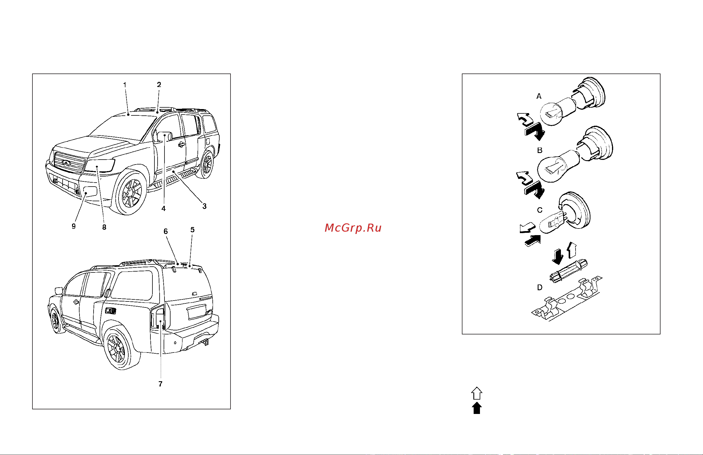 Infiniti QX56 (2009) [383/438] Replacement procedures