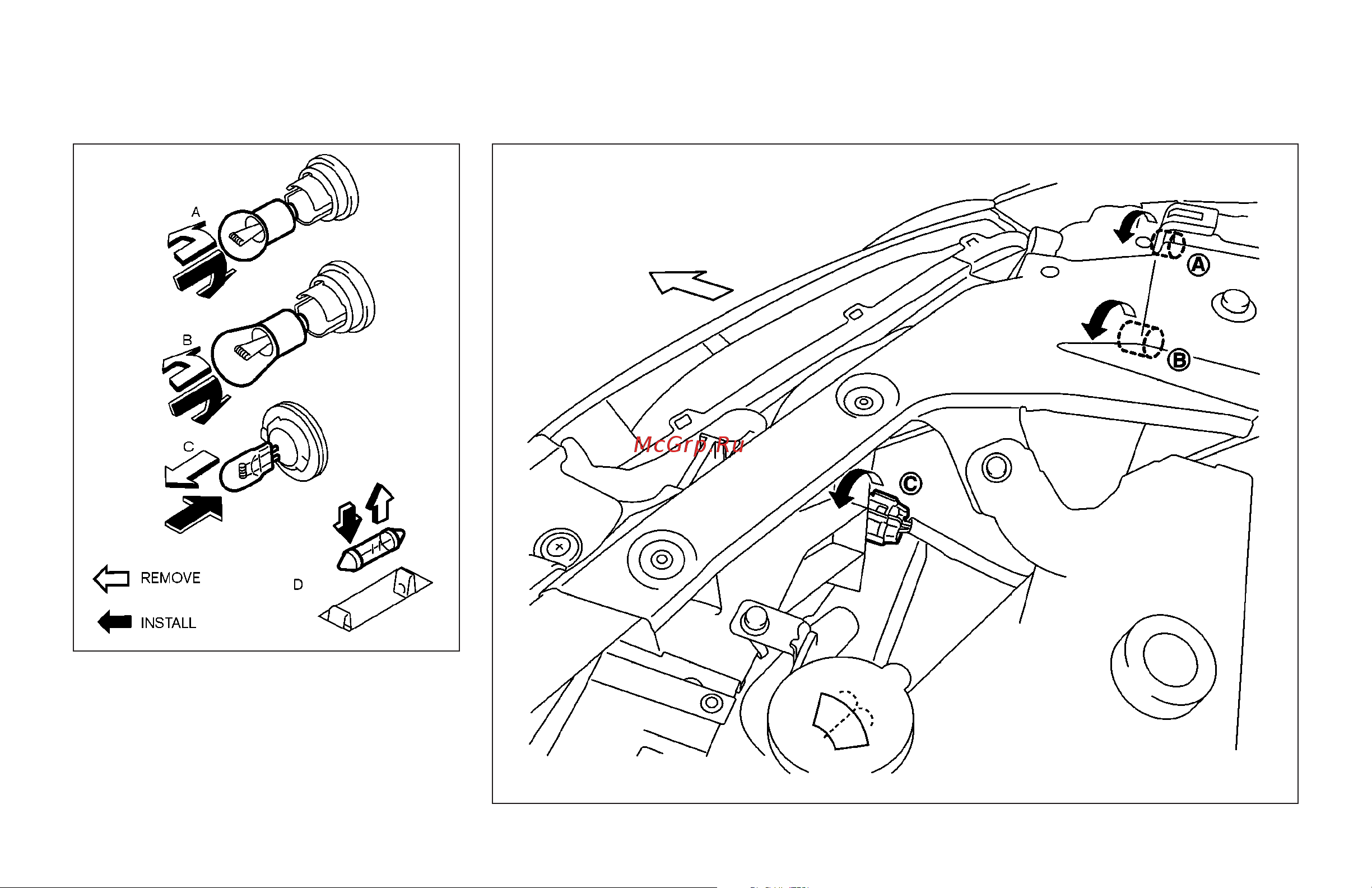 Infiniti FX45 (2006) [332/392] Replacement procedures