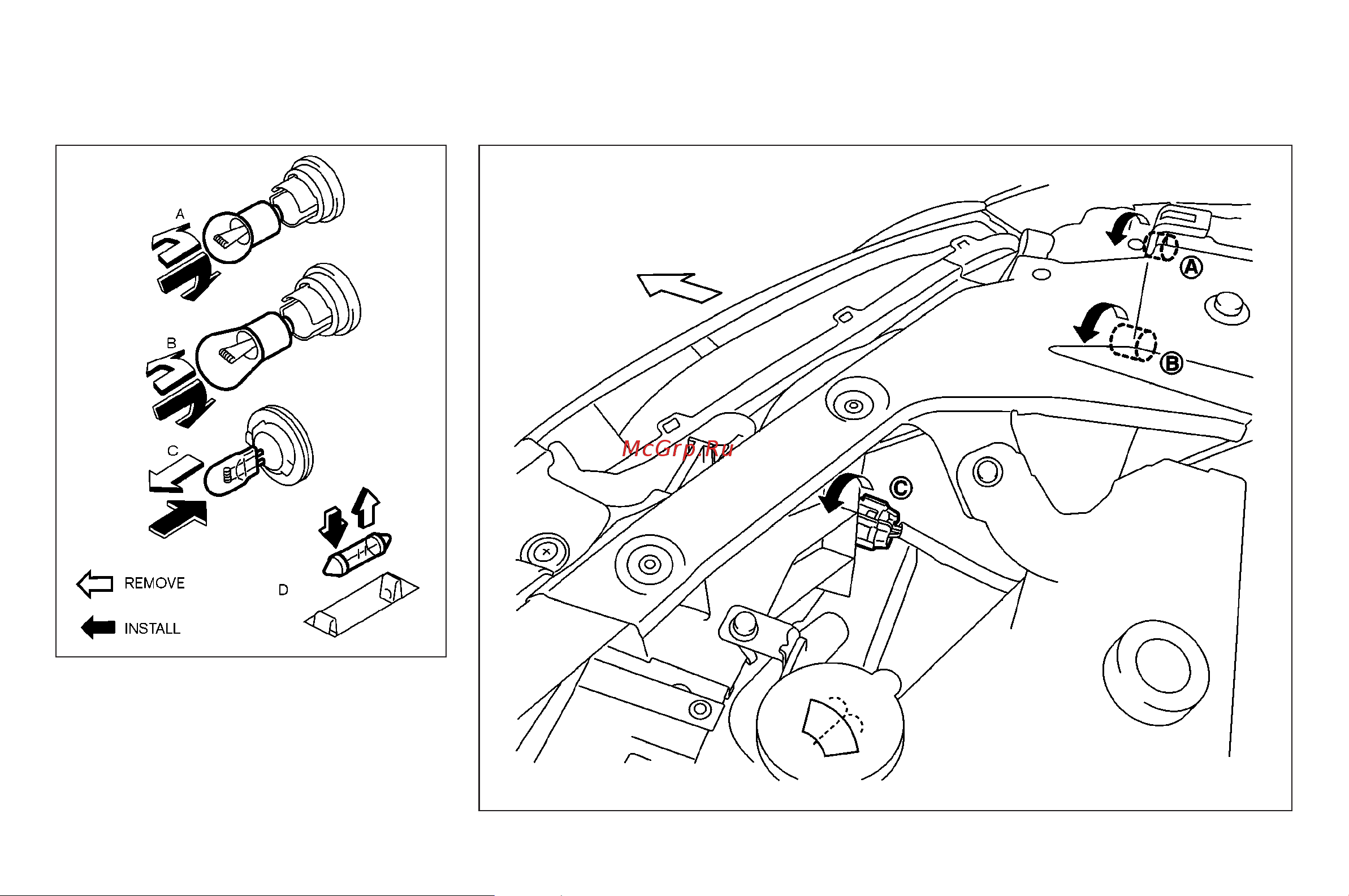 Infiniti FX45 (2008) [338/398] Replacement procedures