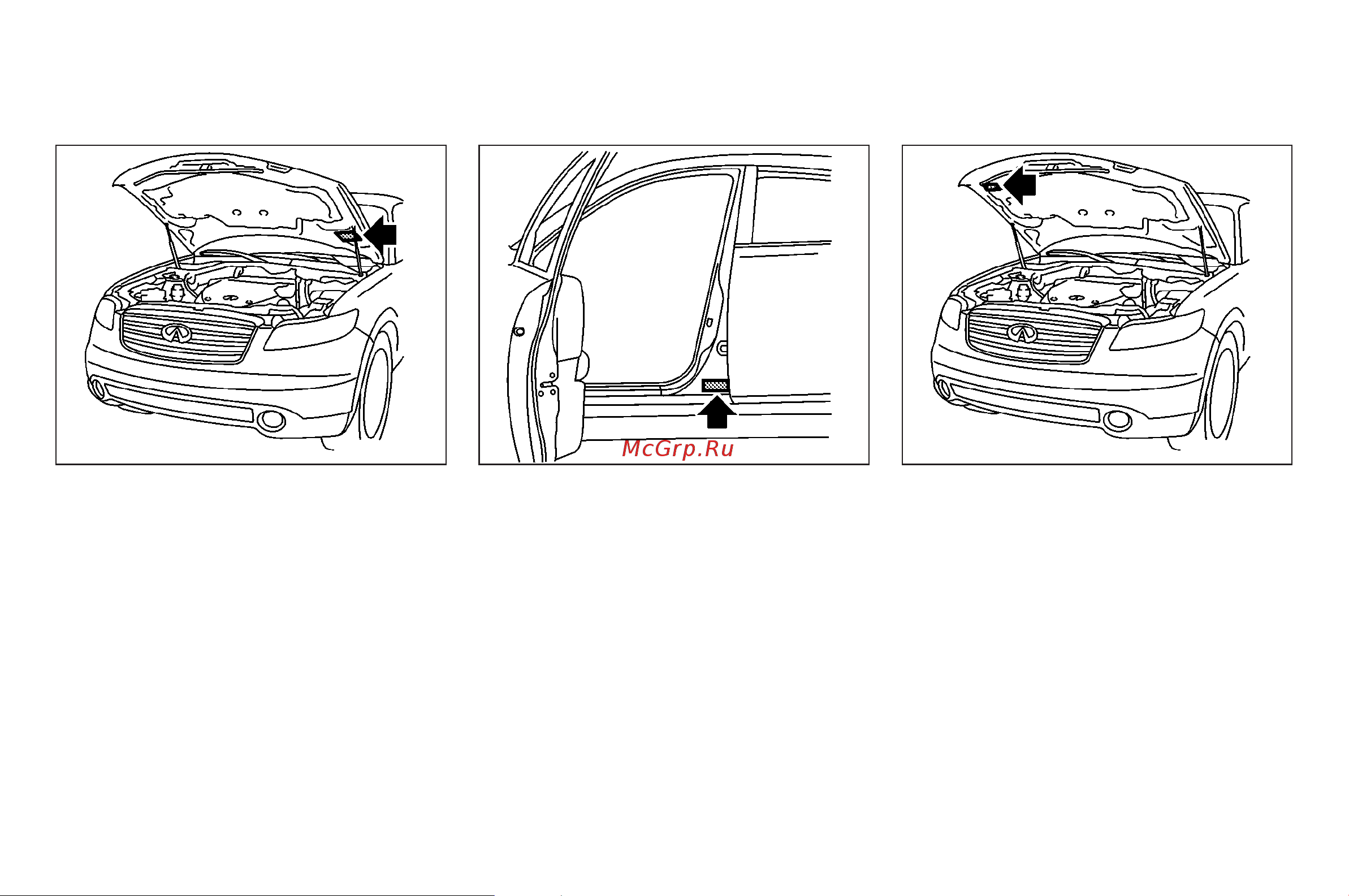 Infiniti FX45 (2008) [364/398] Air conditioner specification label