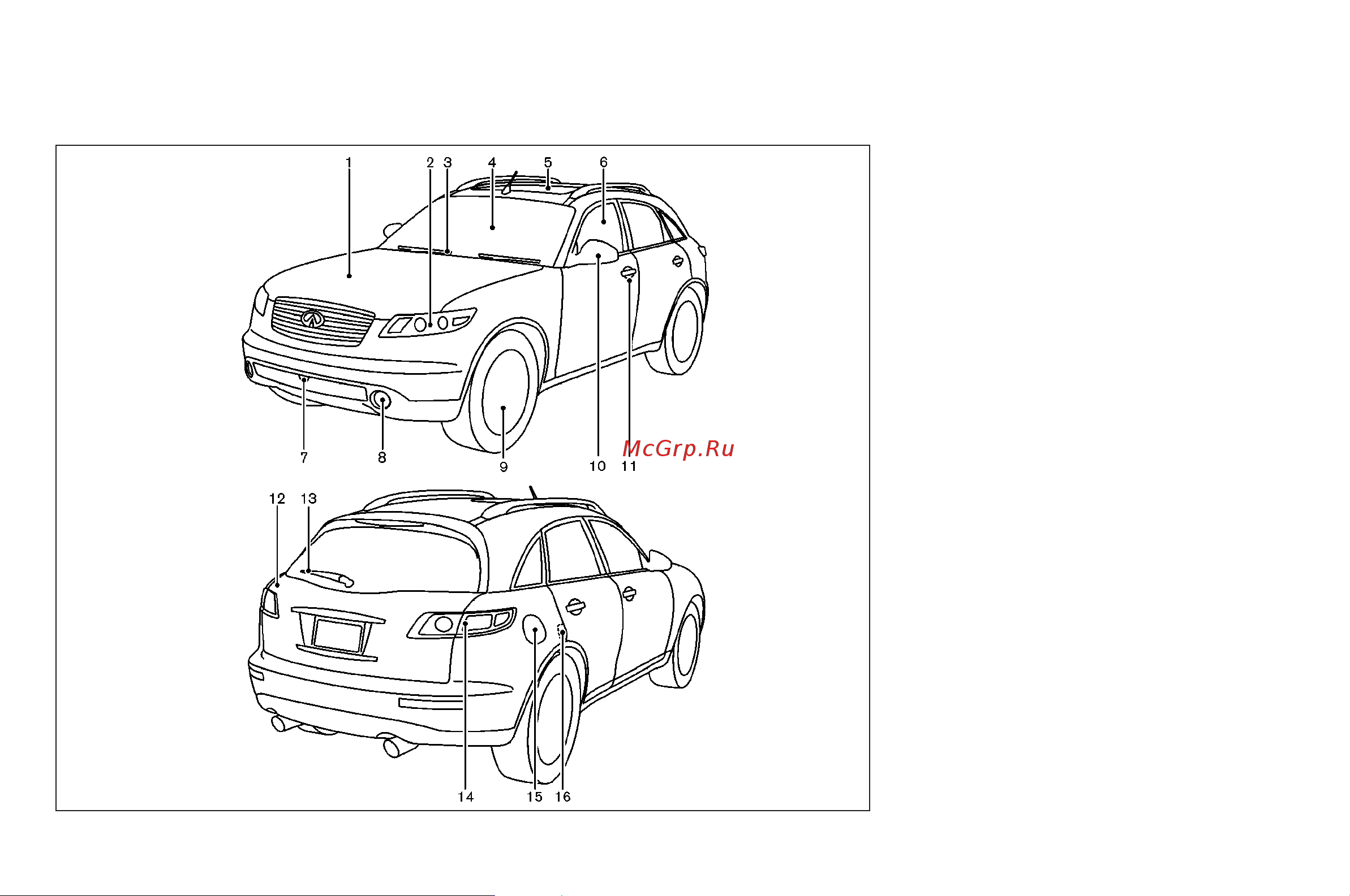 Infiniti FX45 (2008) [7/398] Exterior