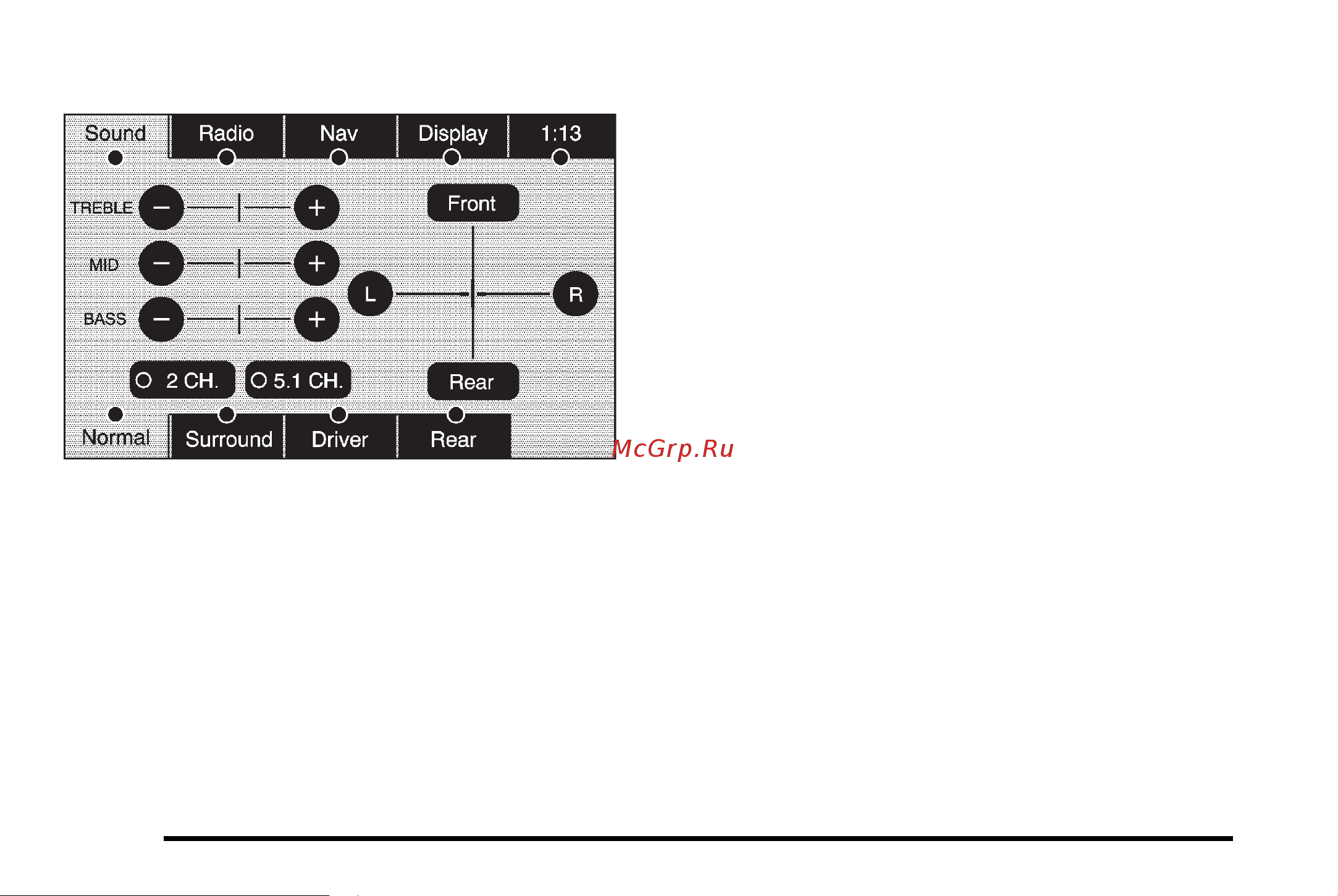 CADILLAC ESCALADE HYBRID (2010) [344/620] Configure menu