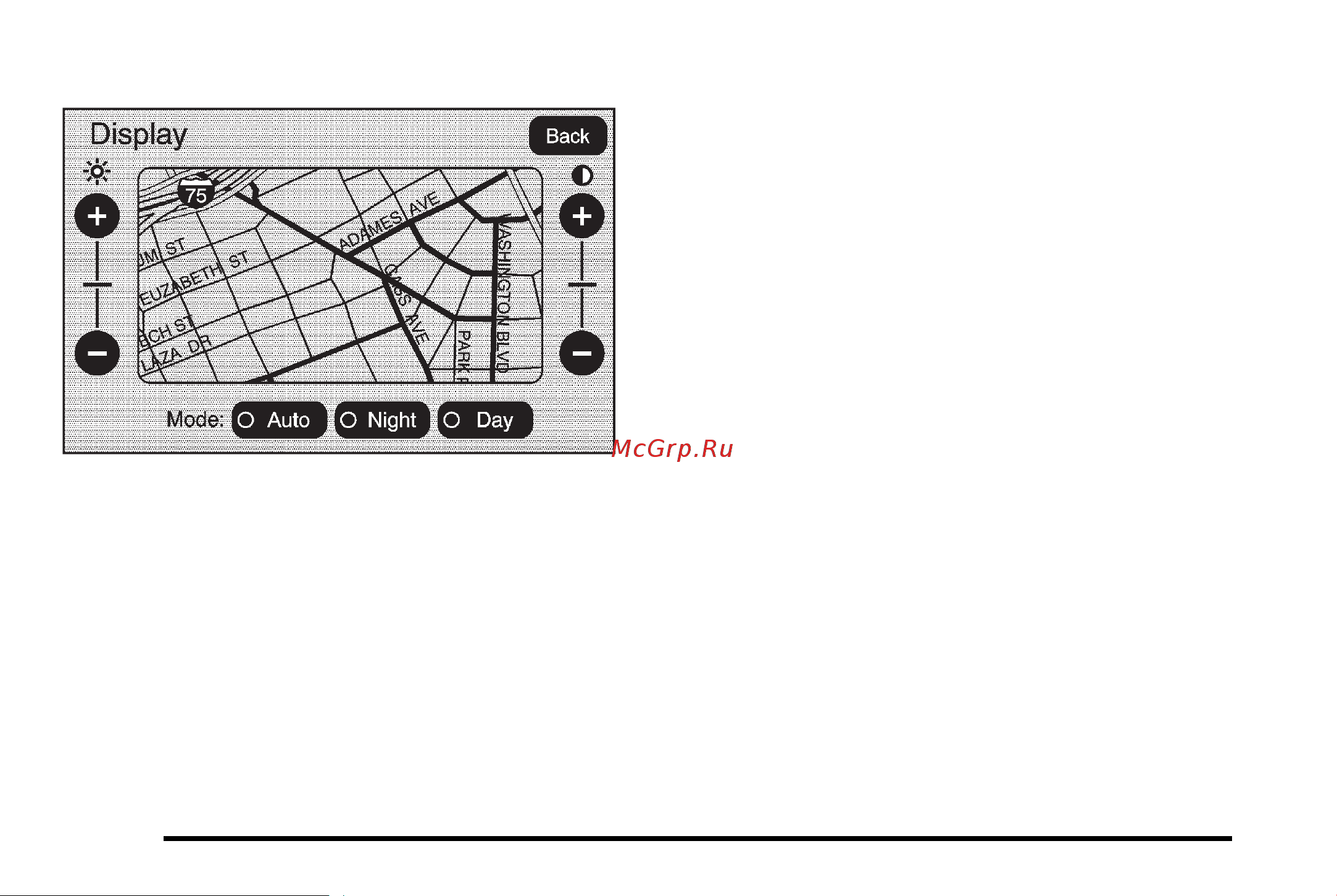 CADILLAC ESCALADE HYBRID (2010) [358/620] Setting the clock