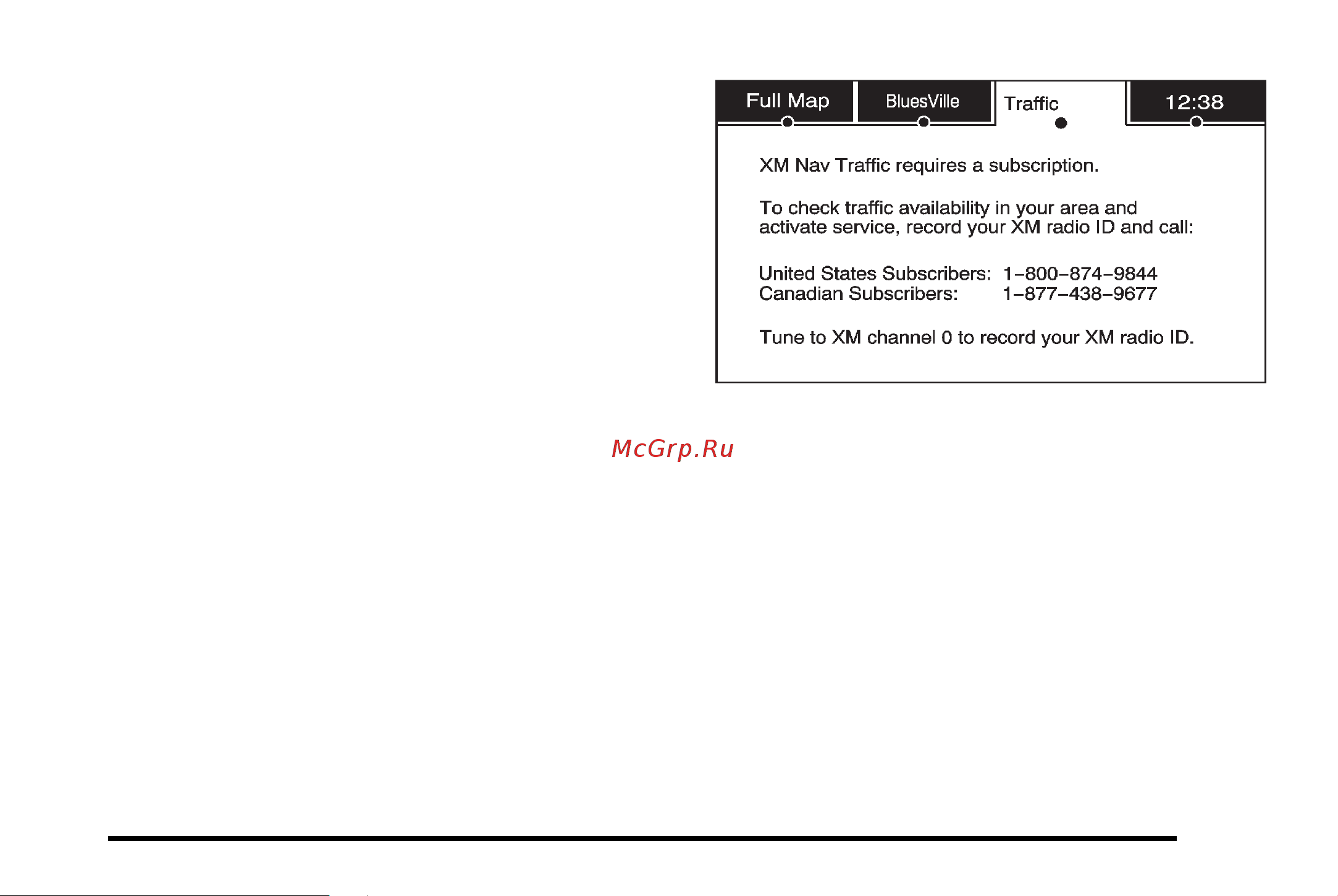 CADILLAC ESCALADE (2010) [349/620] Traffic options