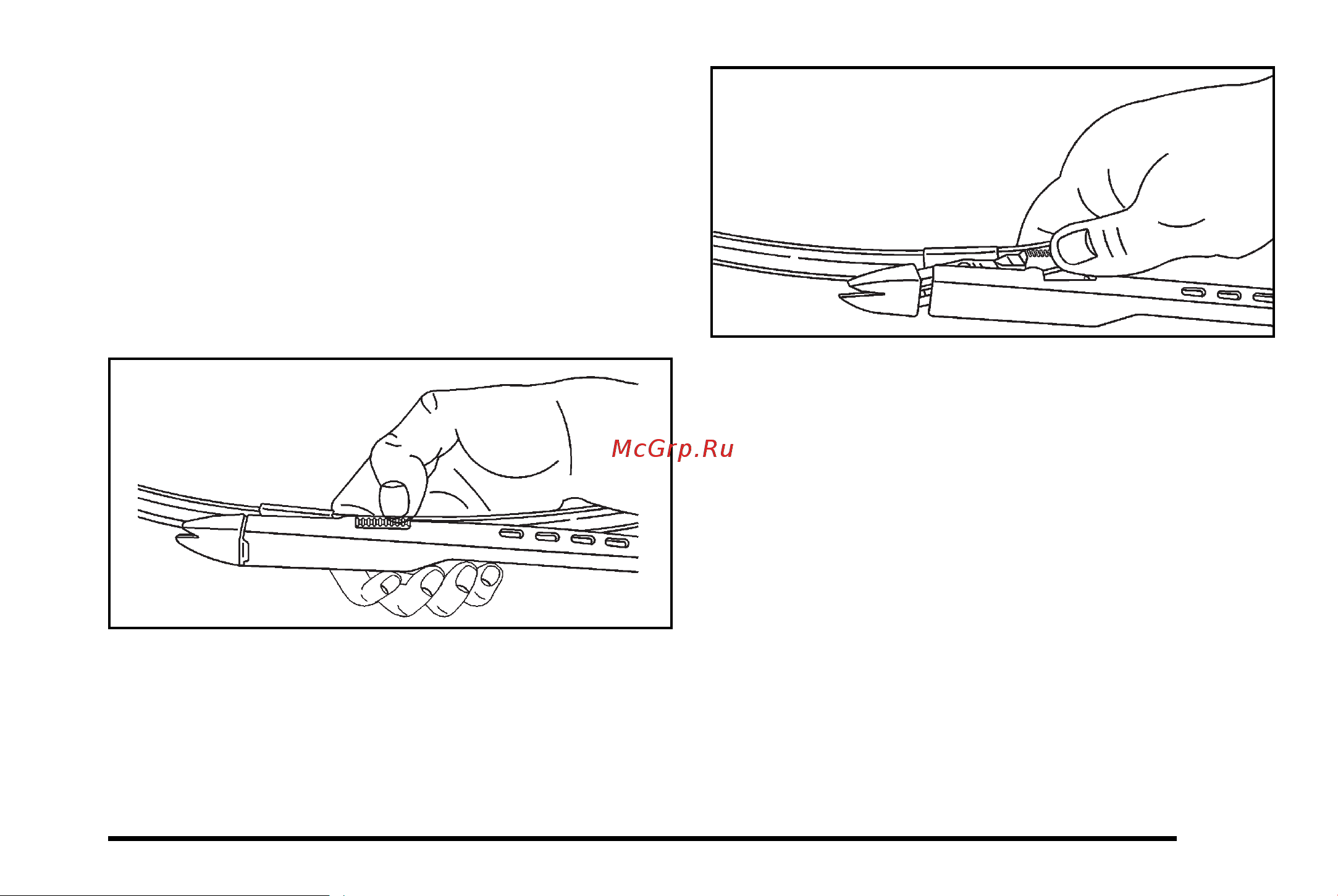 CADILLAC ESCALADE (2010) [505/620] Windshield wiper blade replacement