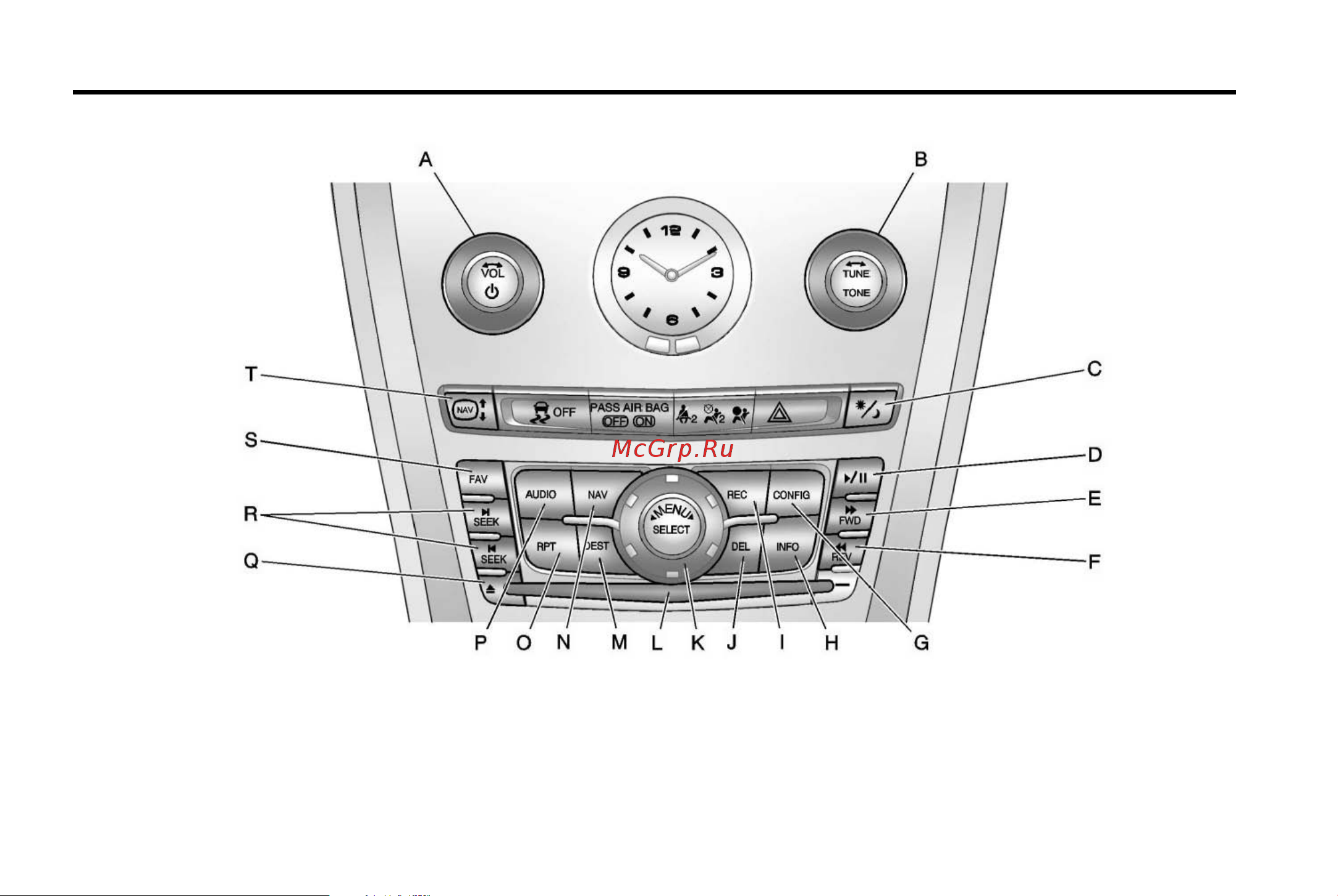 CADILLAC CTS SEDAN (2011) навигационная система [6/78] Infotainment system