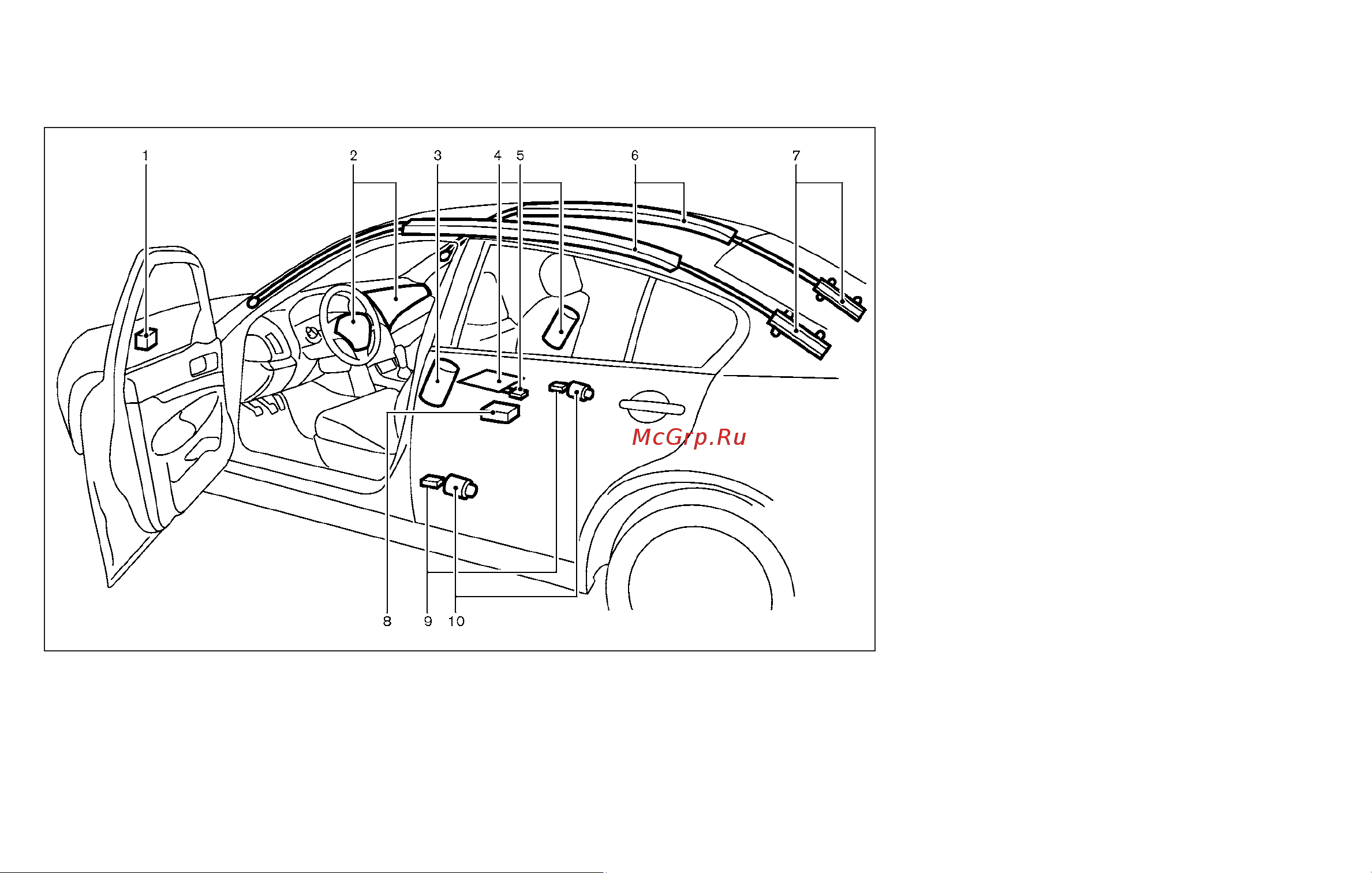 Infiniti G37 Sedan (2010) [68/466] Infiniti advanced air bag system front seats