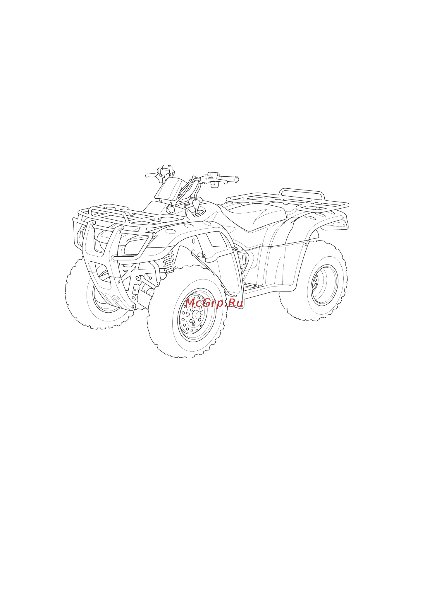 Honda TRX400FA (2004) Руководство по эксплуатации онлайн [2/228] 778274