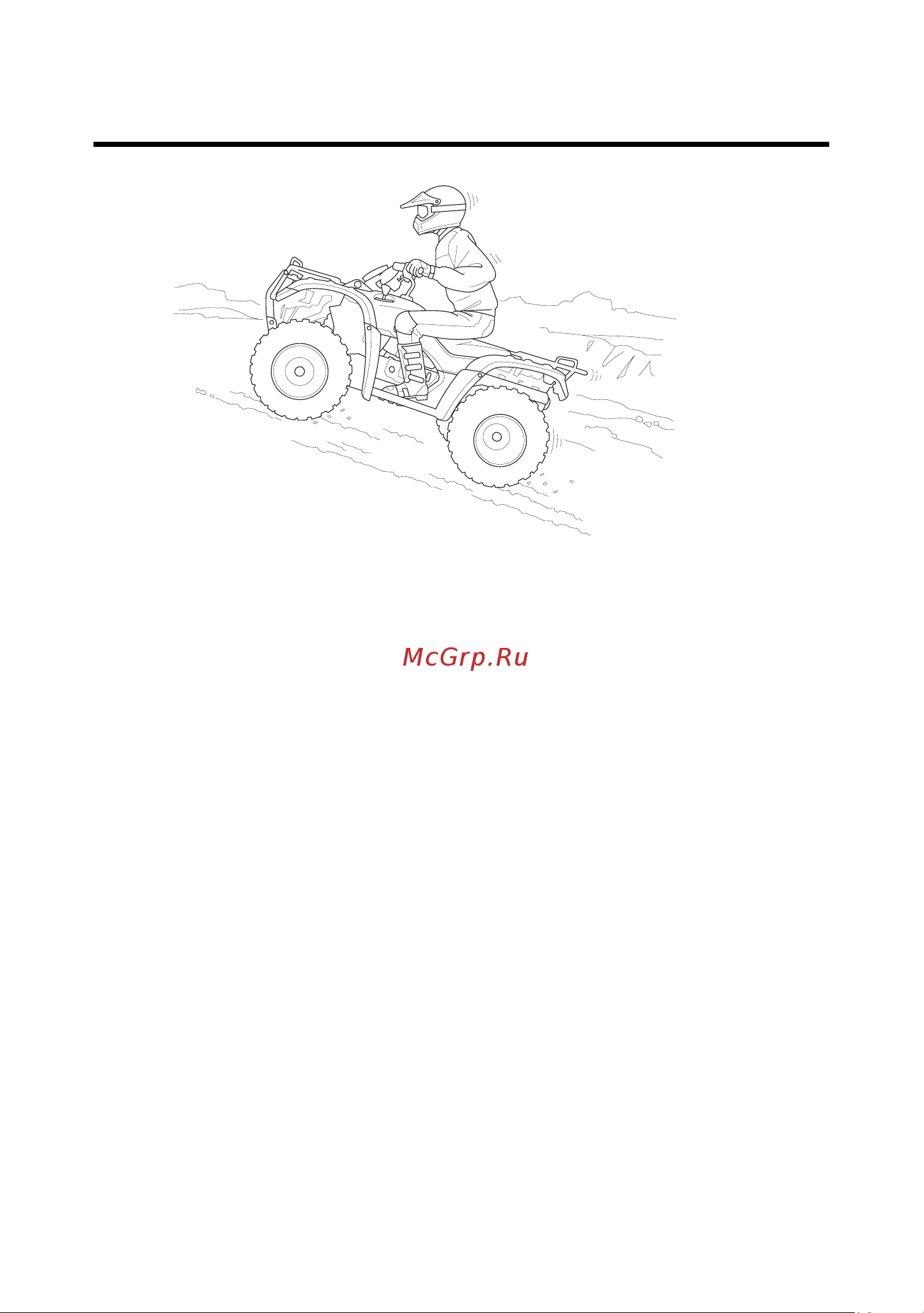 Honda TRX400FA (2004) [93/228] Âîæäåíèå ìîòîâåçäåõîäà
