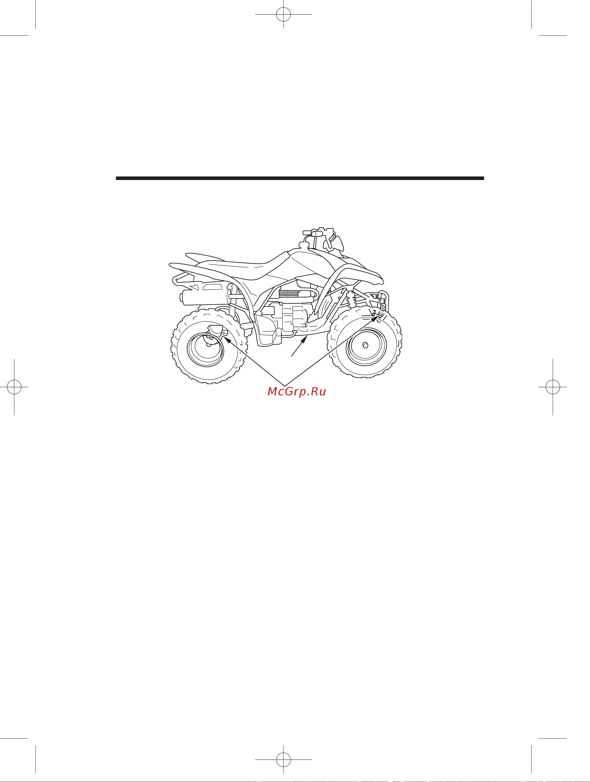 Honda SPORTRAX 250EX (2006) [147/205] Защита двигателя и днища