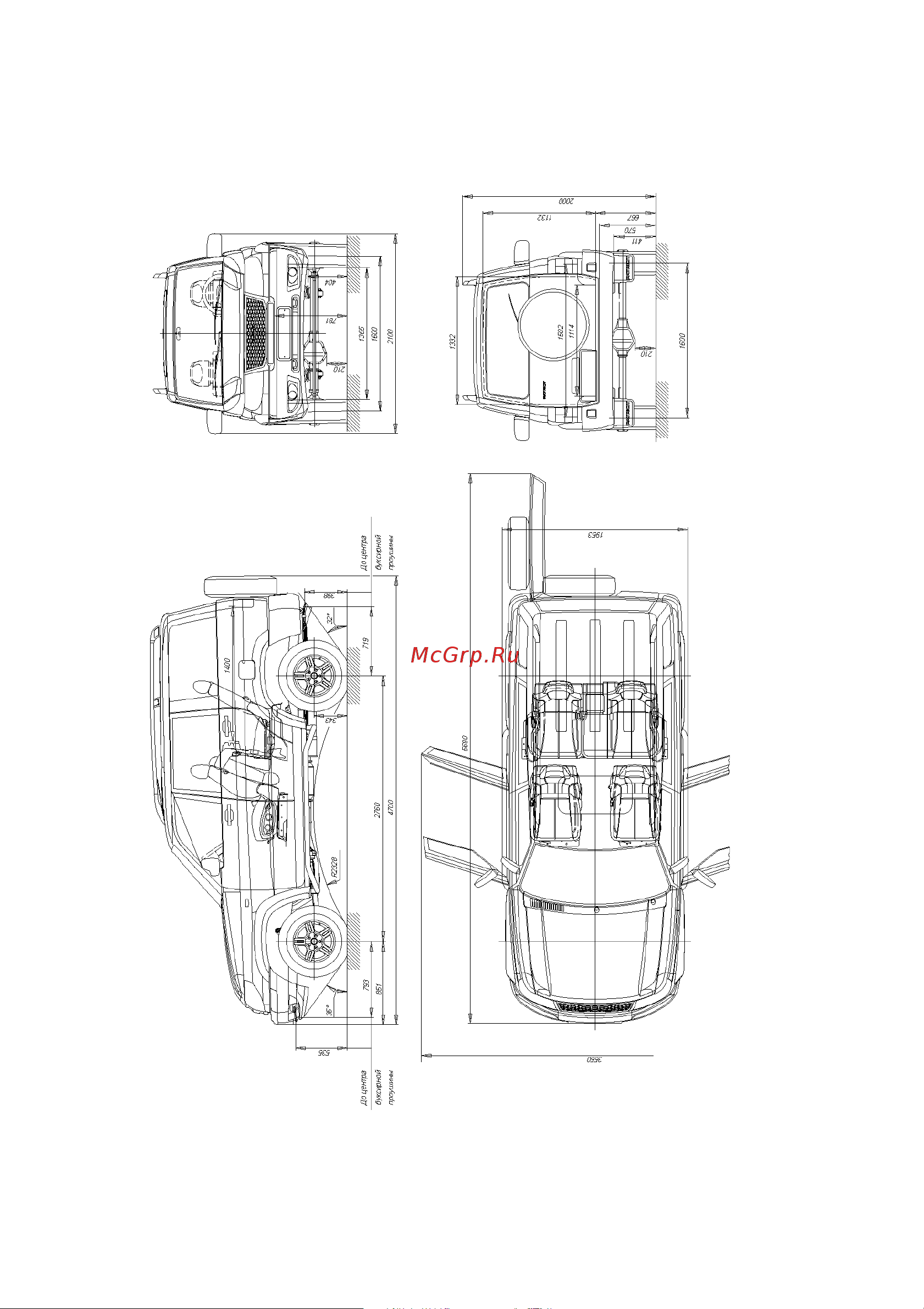 UAZ PICKUP (2011) Руководство по эксплуатации онлайн [8/187] 778287