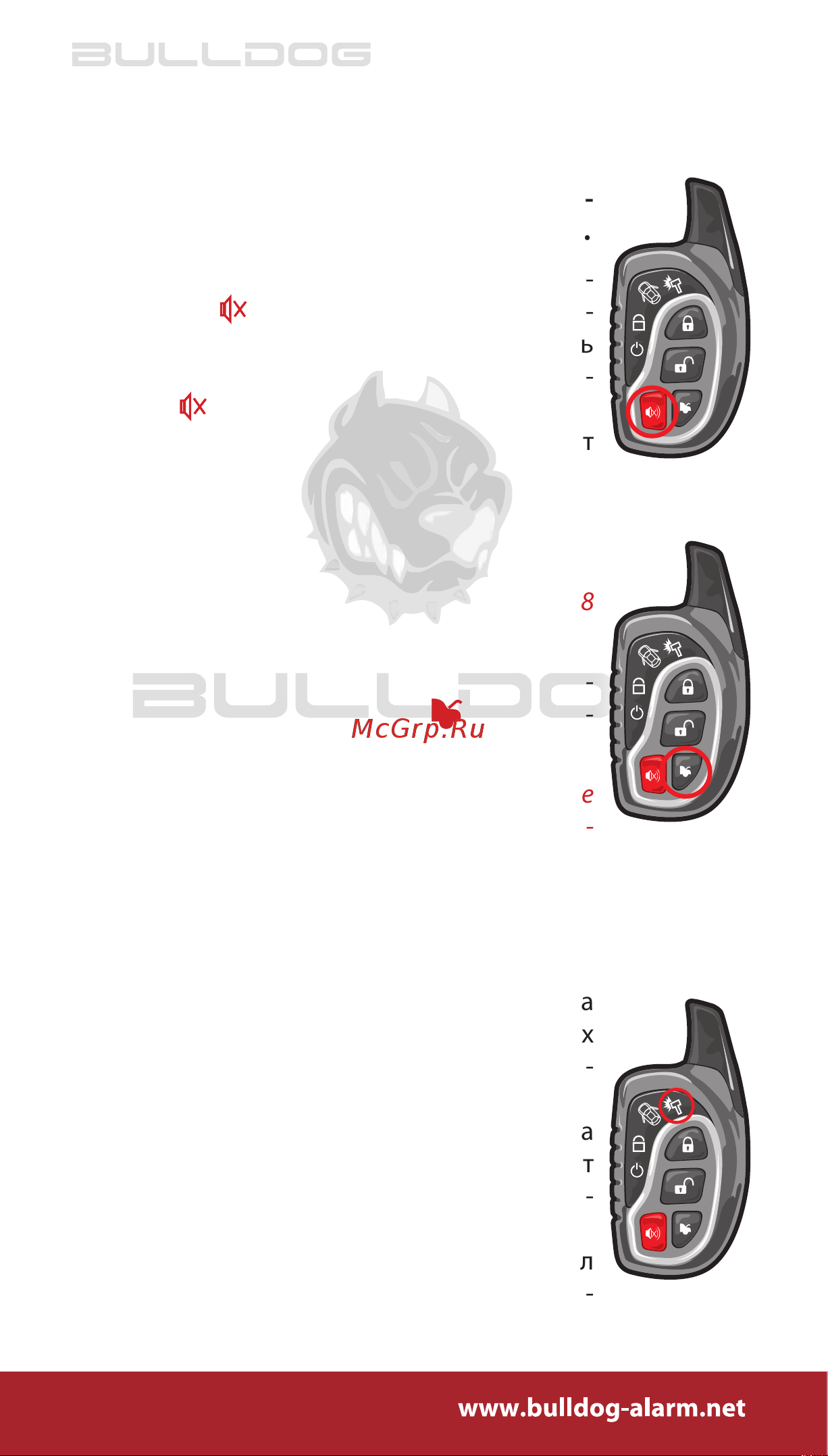 BULLDOG B-21 HIVISION [10/28] Охранные свойства автосигнализации
