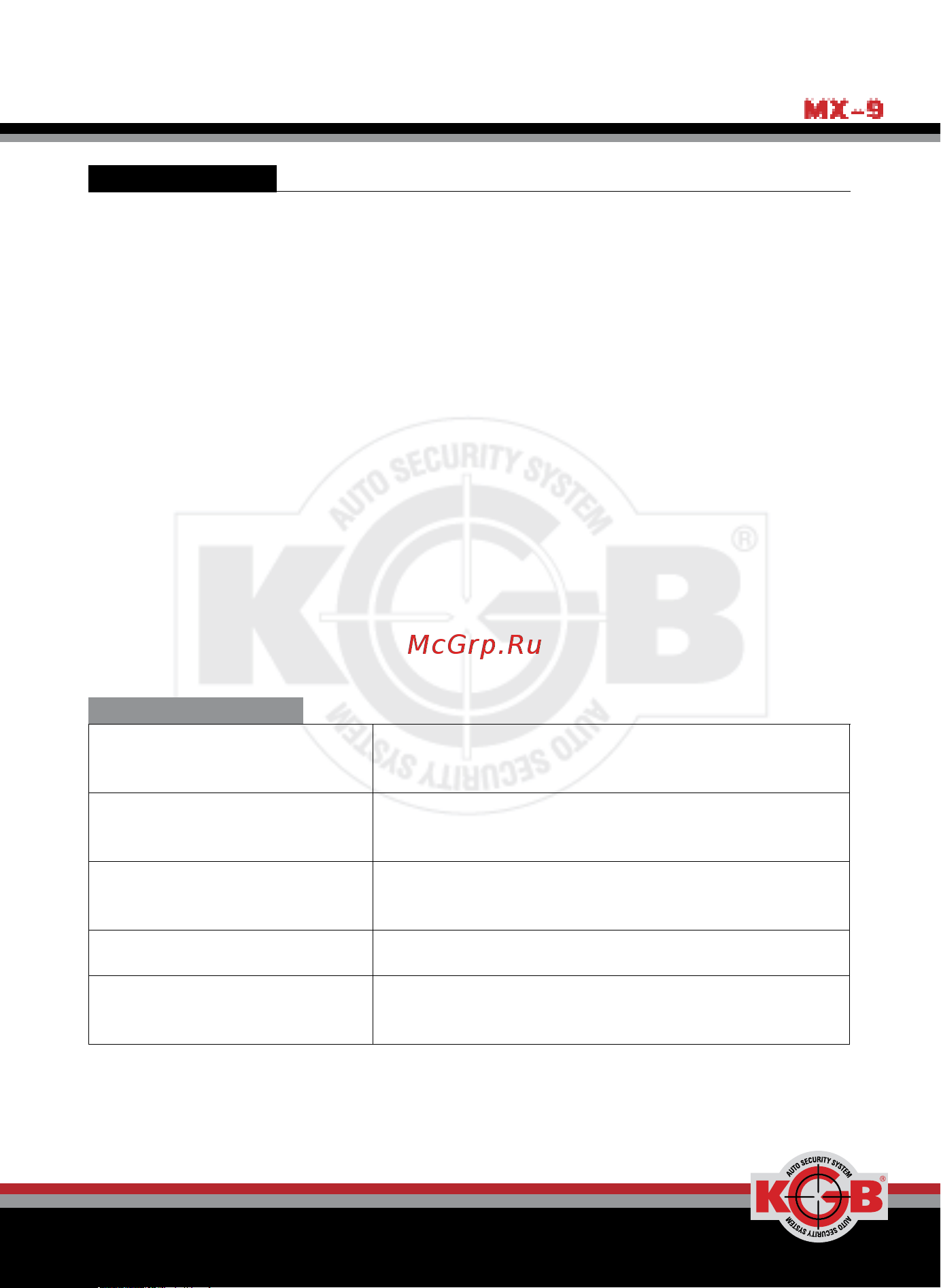 KGB MX-9 [33/108] Инструкция пользователя