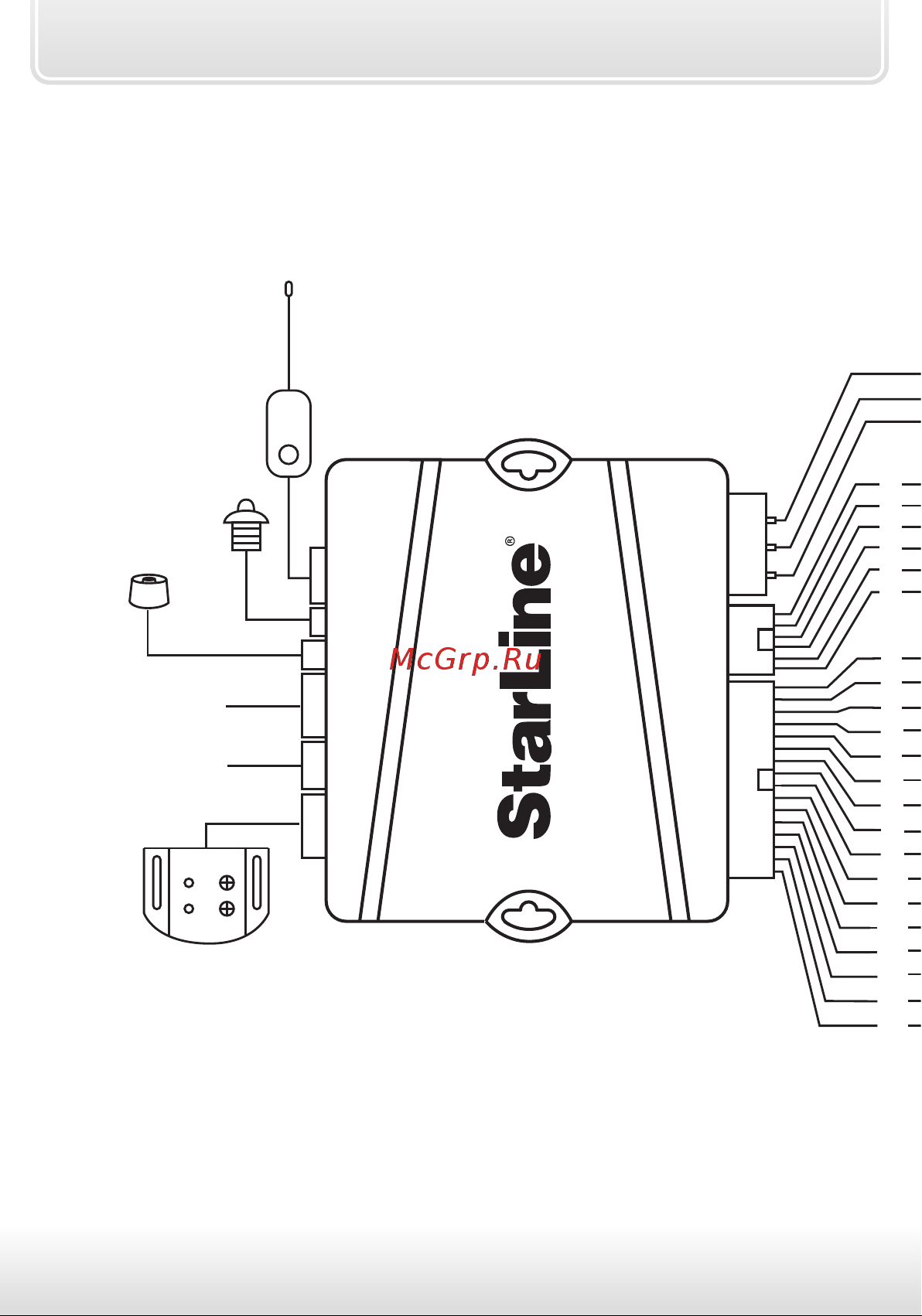 Starline B62 Dialog FLEX [30/60] Типовая схема подключения сигнализации starline b62 dialog