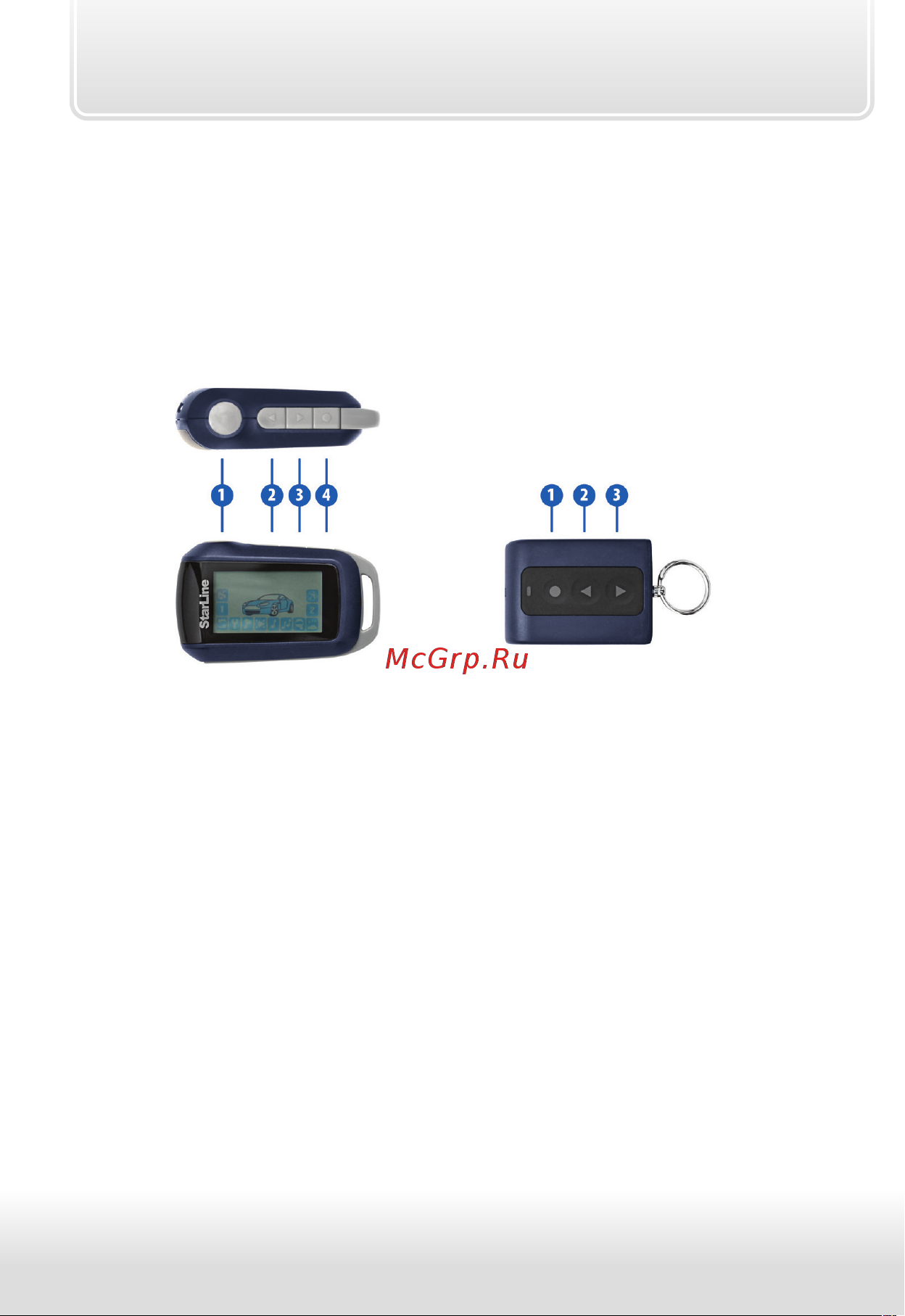 Starline A62 Dialog CAN FLEX [12/68] Управление сигнализацией с помощью брелков