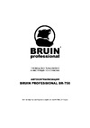 Bruin Bruin BR-750 Руководство по эксплуатации