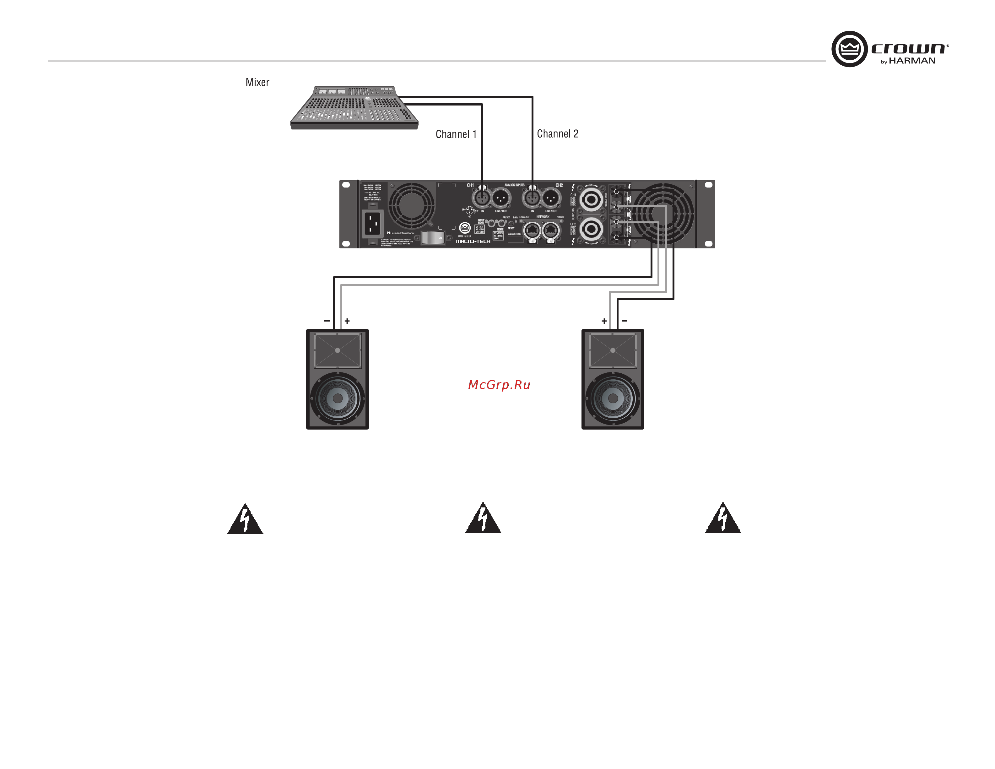 Crown MA 9000i [13/52] Configuración
