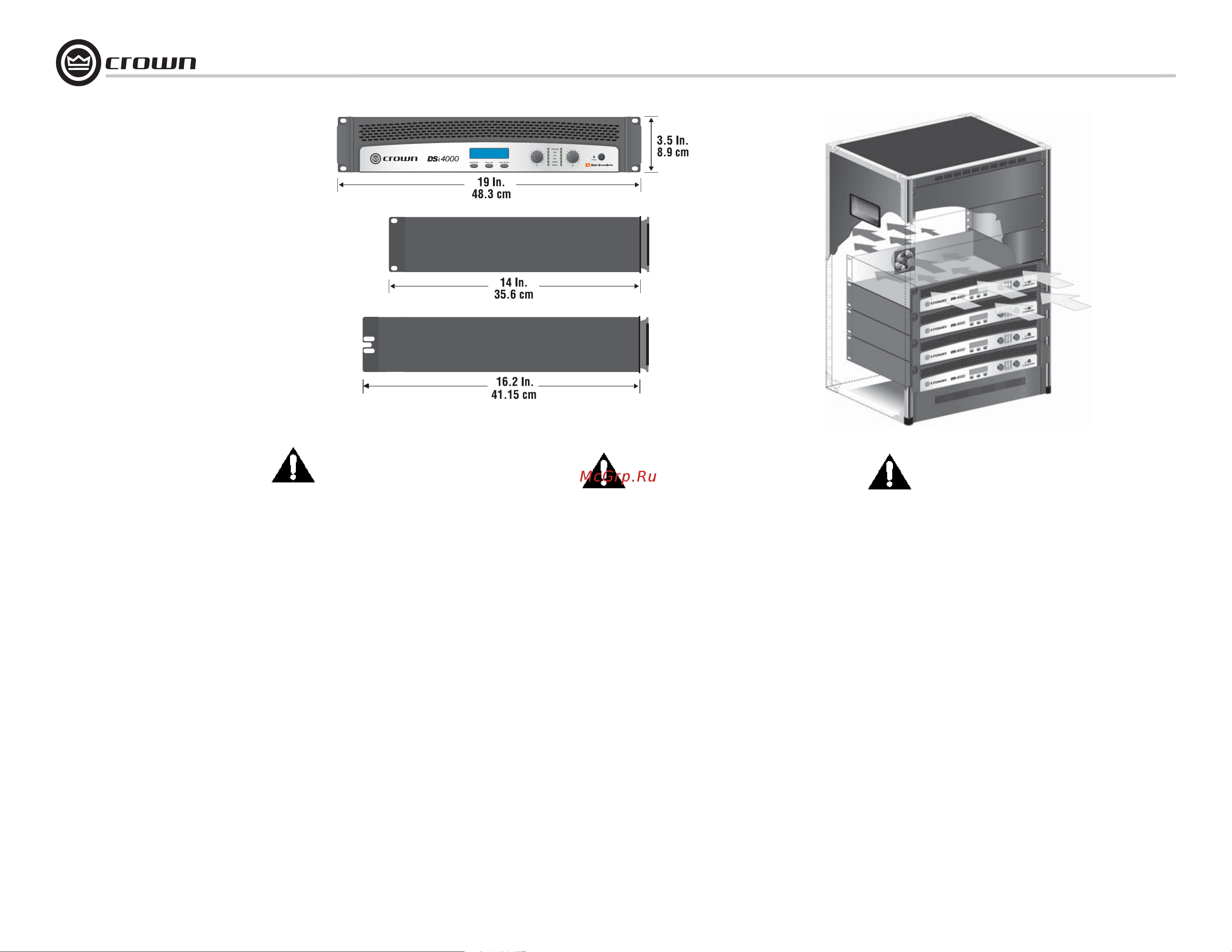Crown DSi 6000 [8/49] Conﬁ guratio
