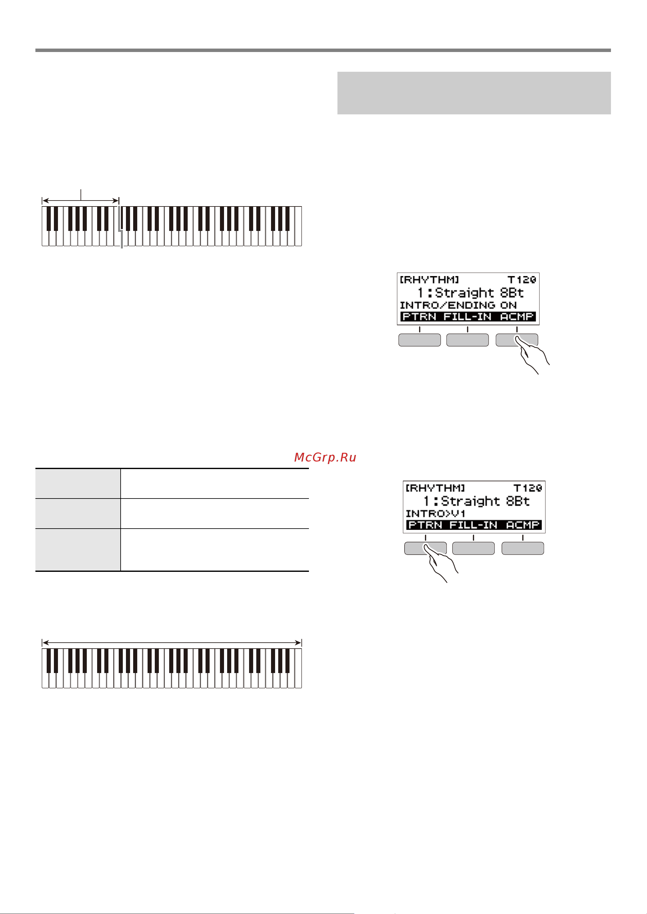Casio CT-S300BK [30/52] Вставка вступления или концовки