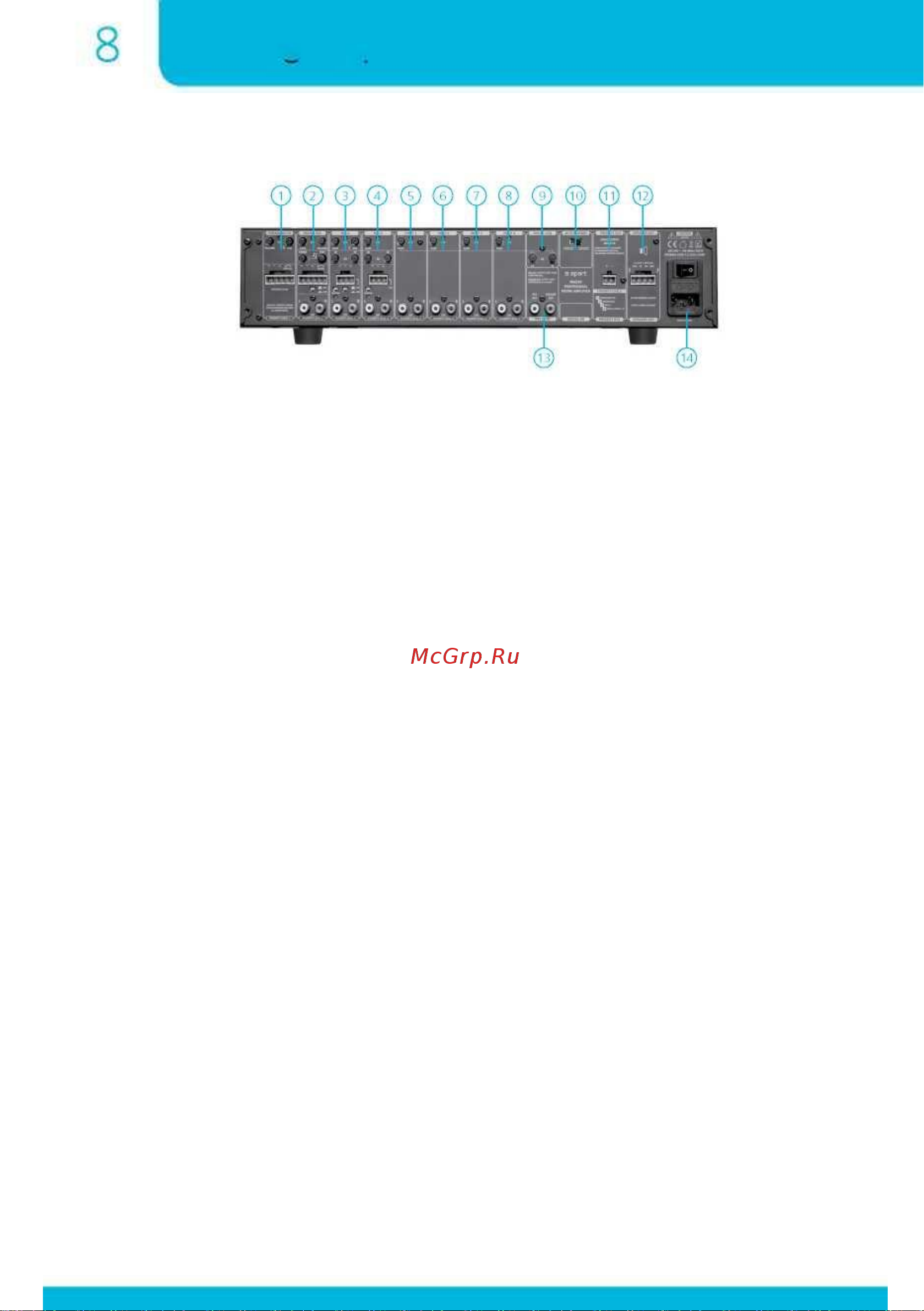APart MA240 [9/26] Подключения