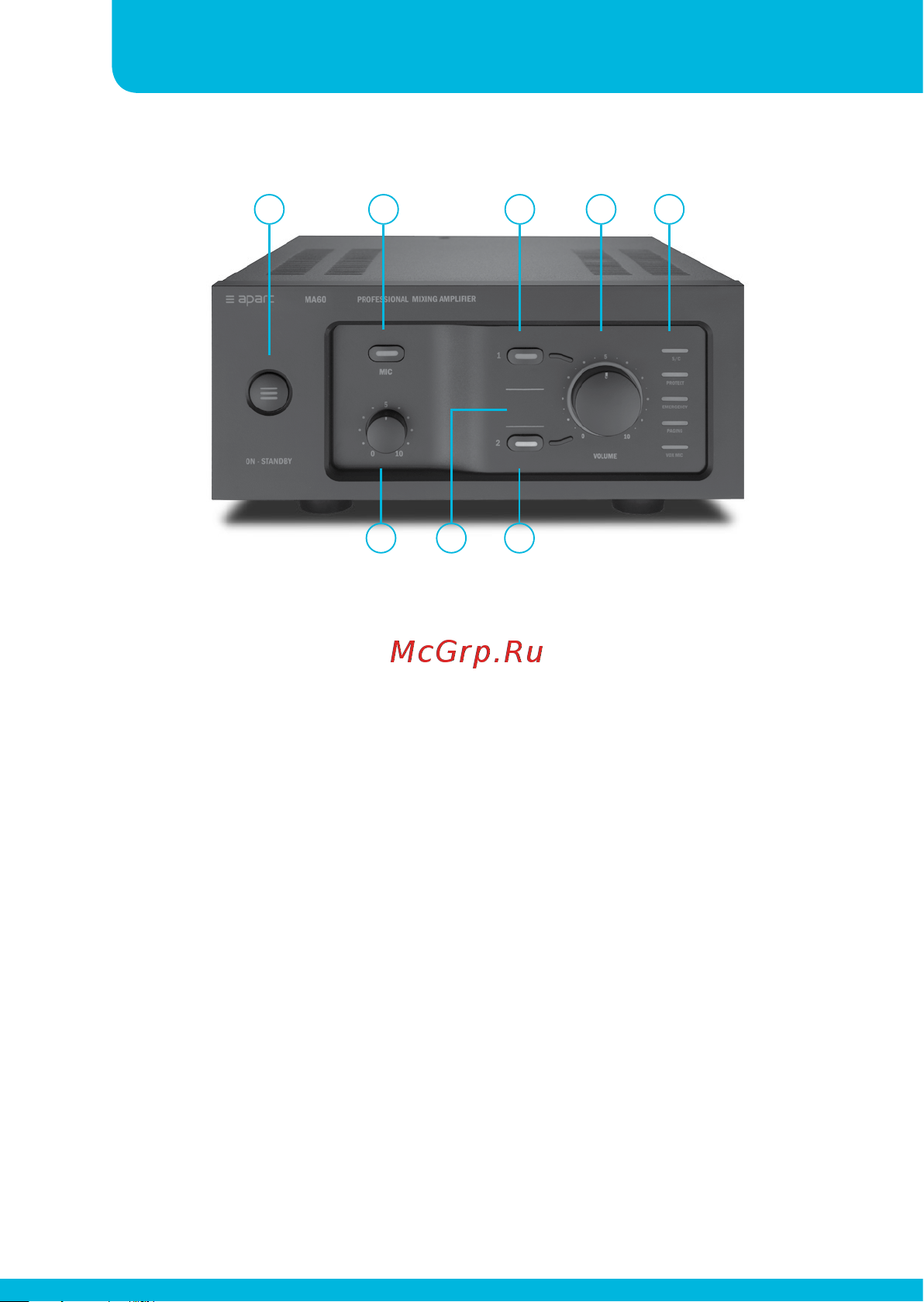 APart MA60 [12/28] Mixing amplifiers