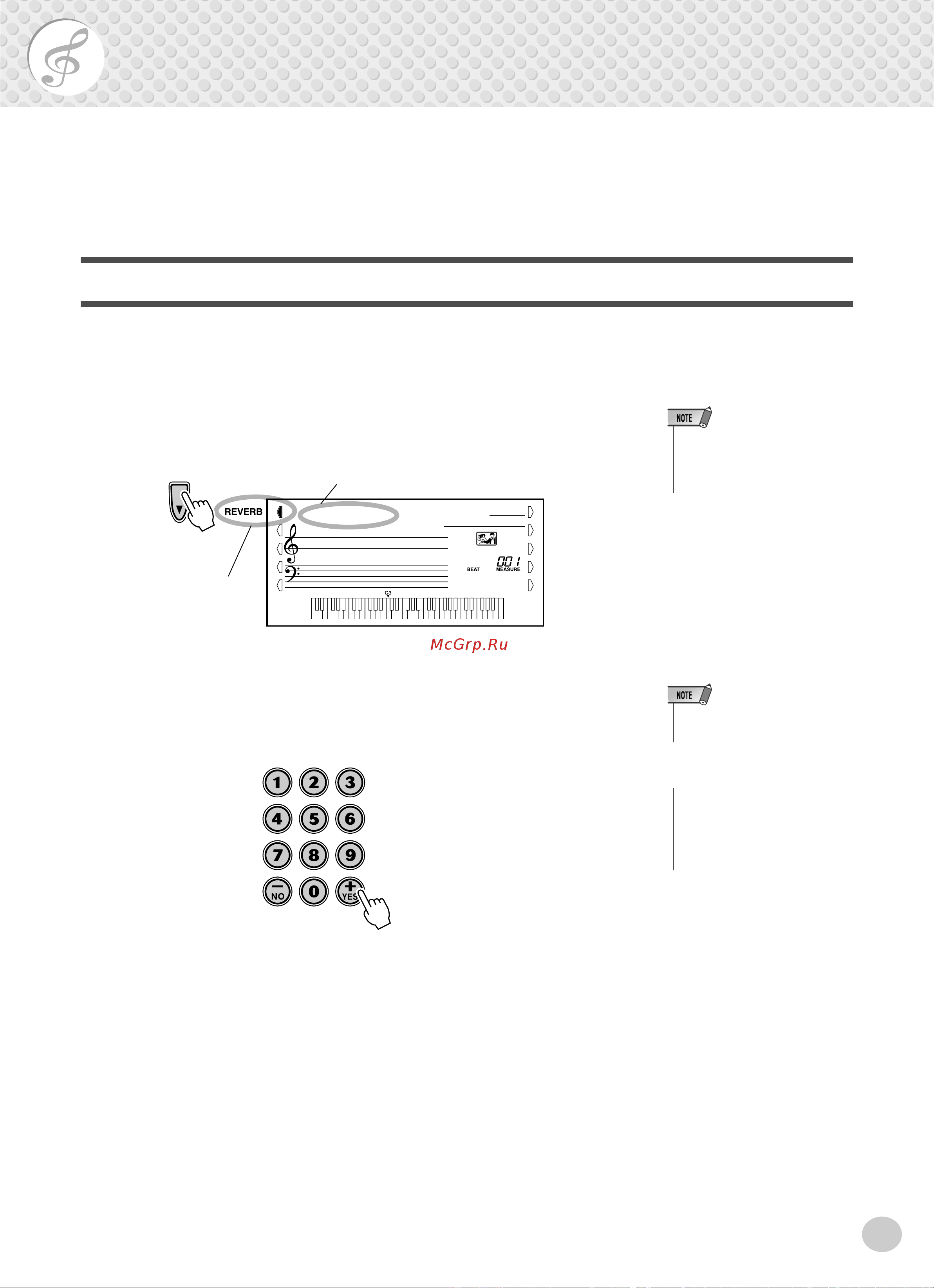 Yamaha PSR-280 [29/92] Effects