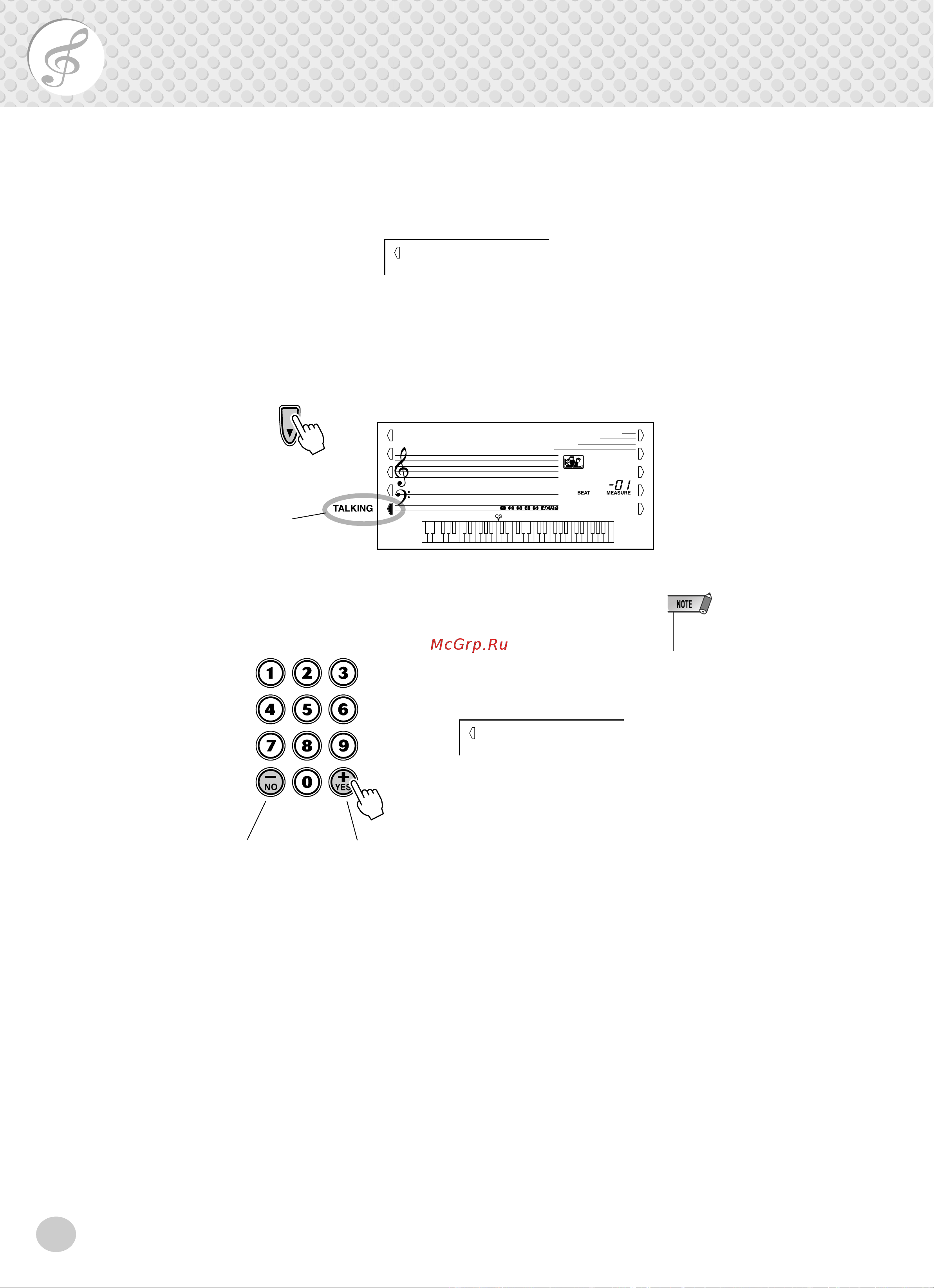Yamaha PSR-280 [66/92] Talking