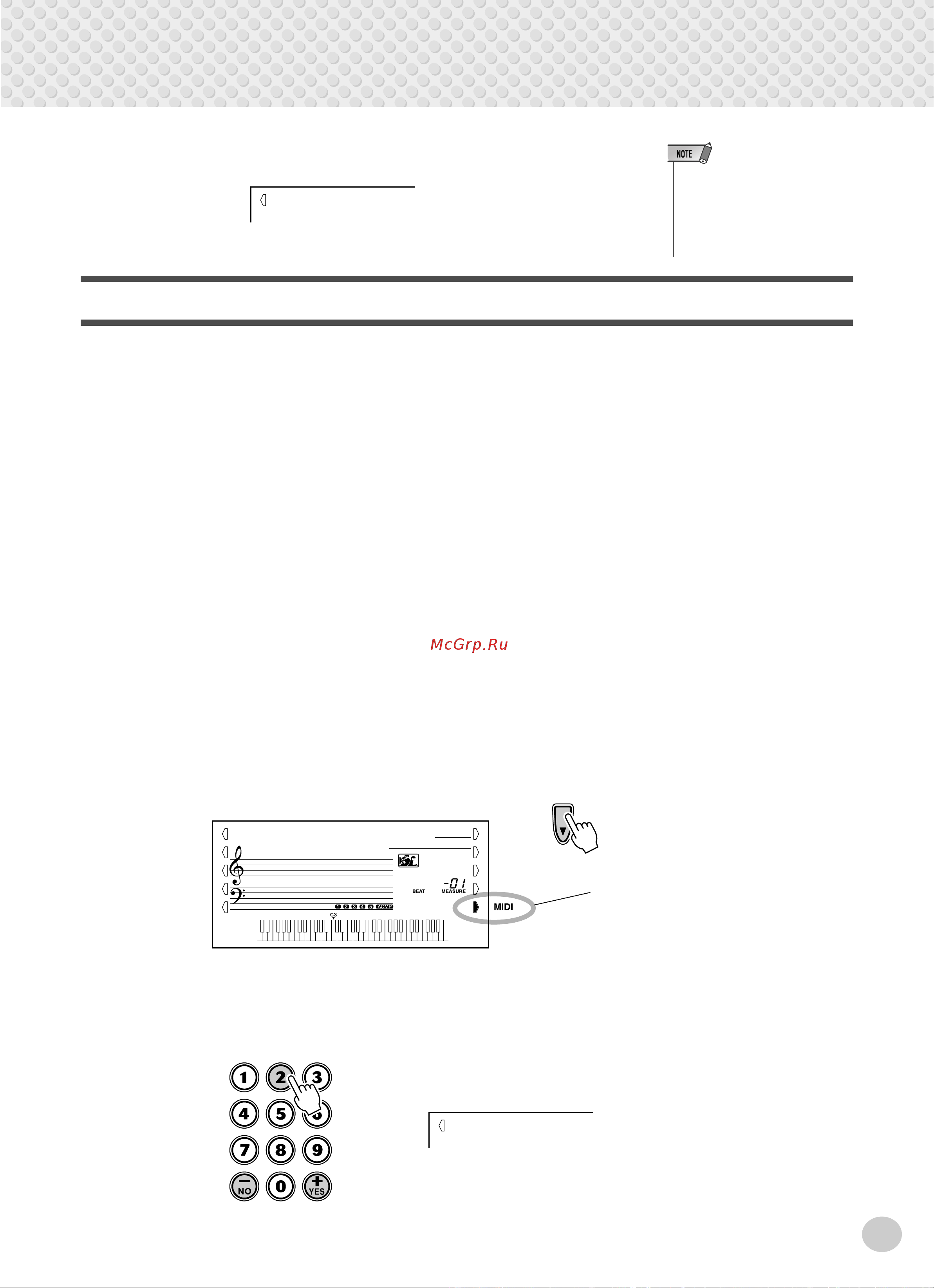 Yamaha PSR-280 [73/92] Using initial setup send with a sequencer