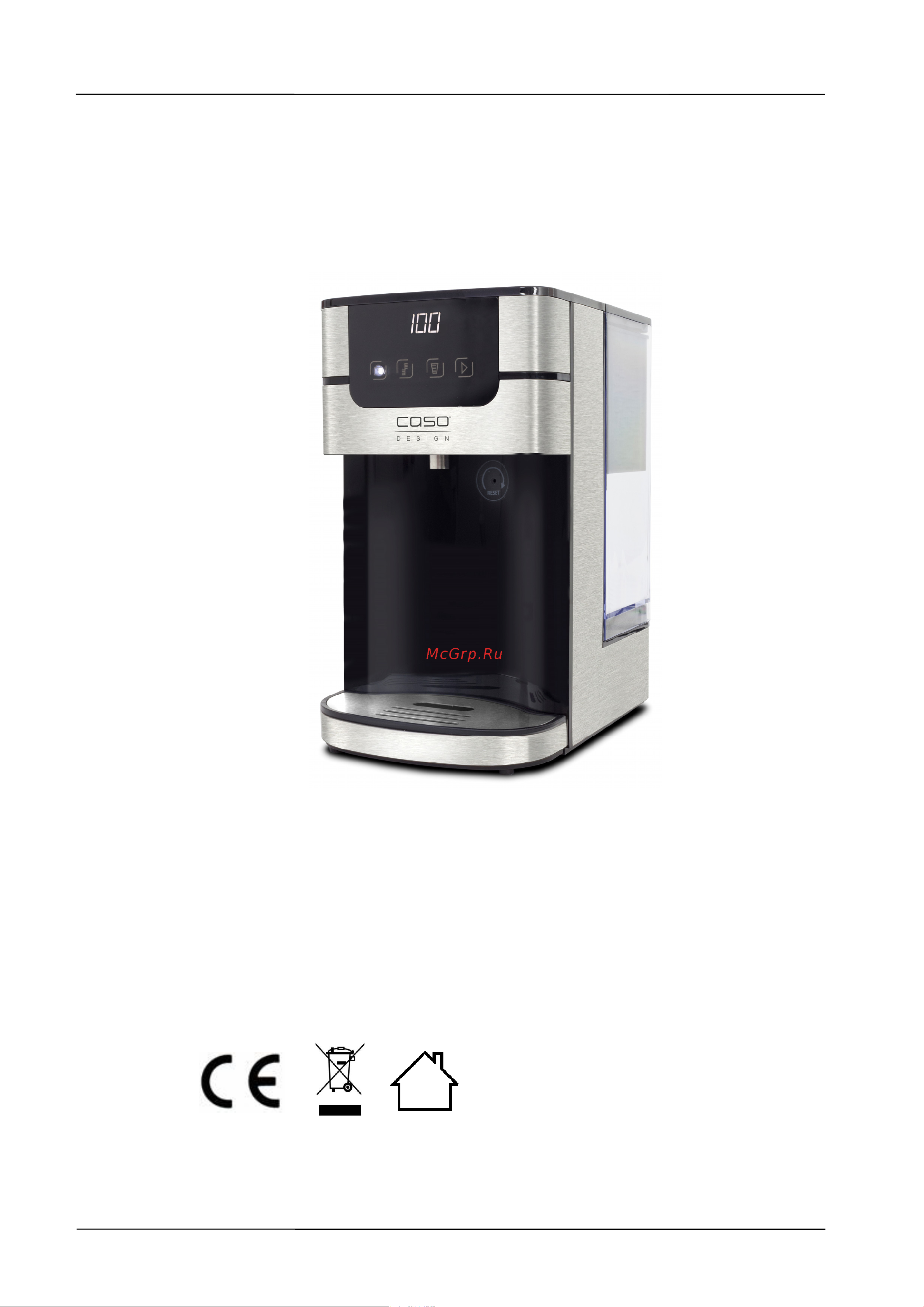 Caso HW 1000 [24/107] Original operating manual