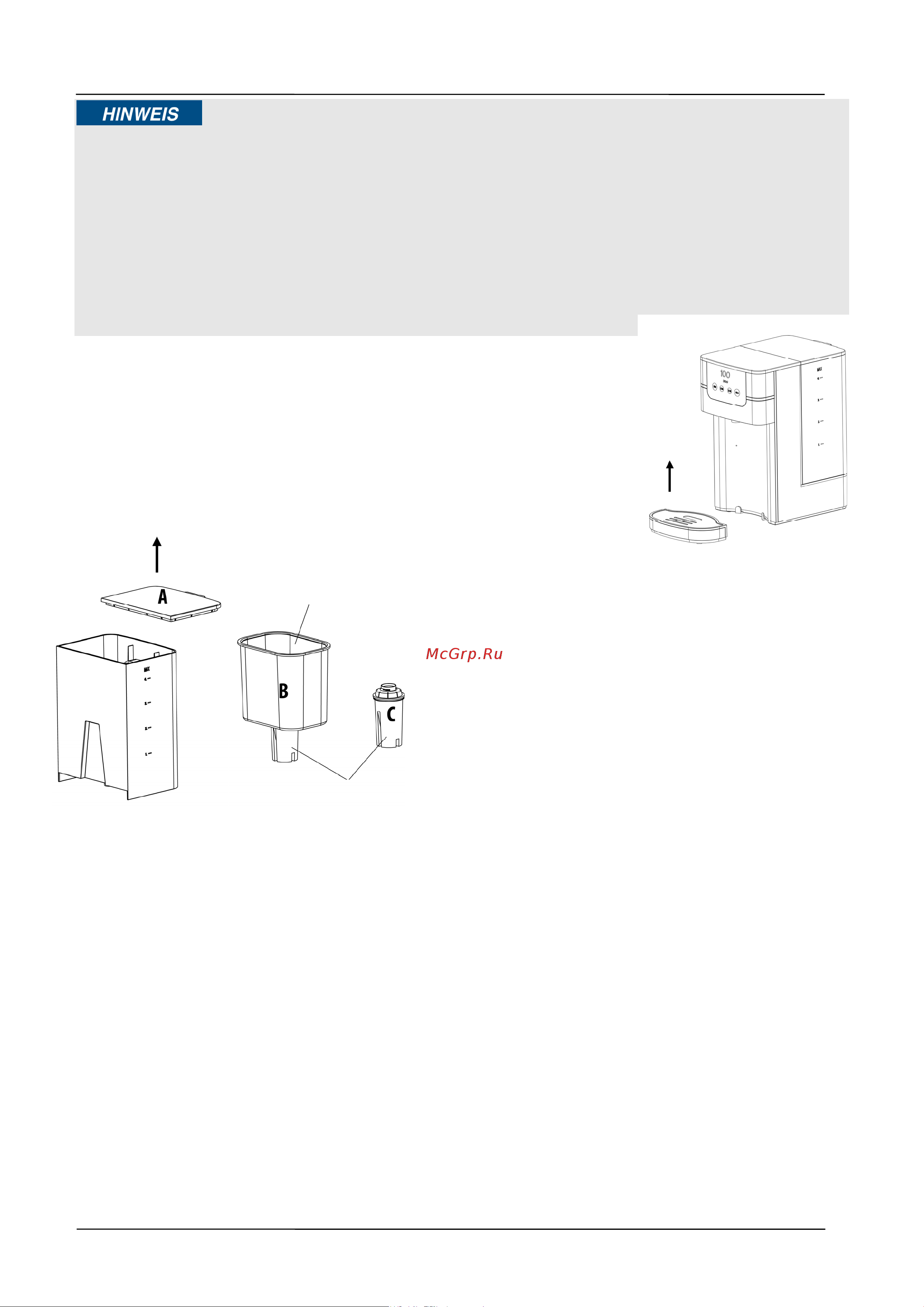 Caso HW 1000 [48/107] Remarque