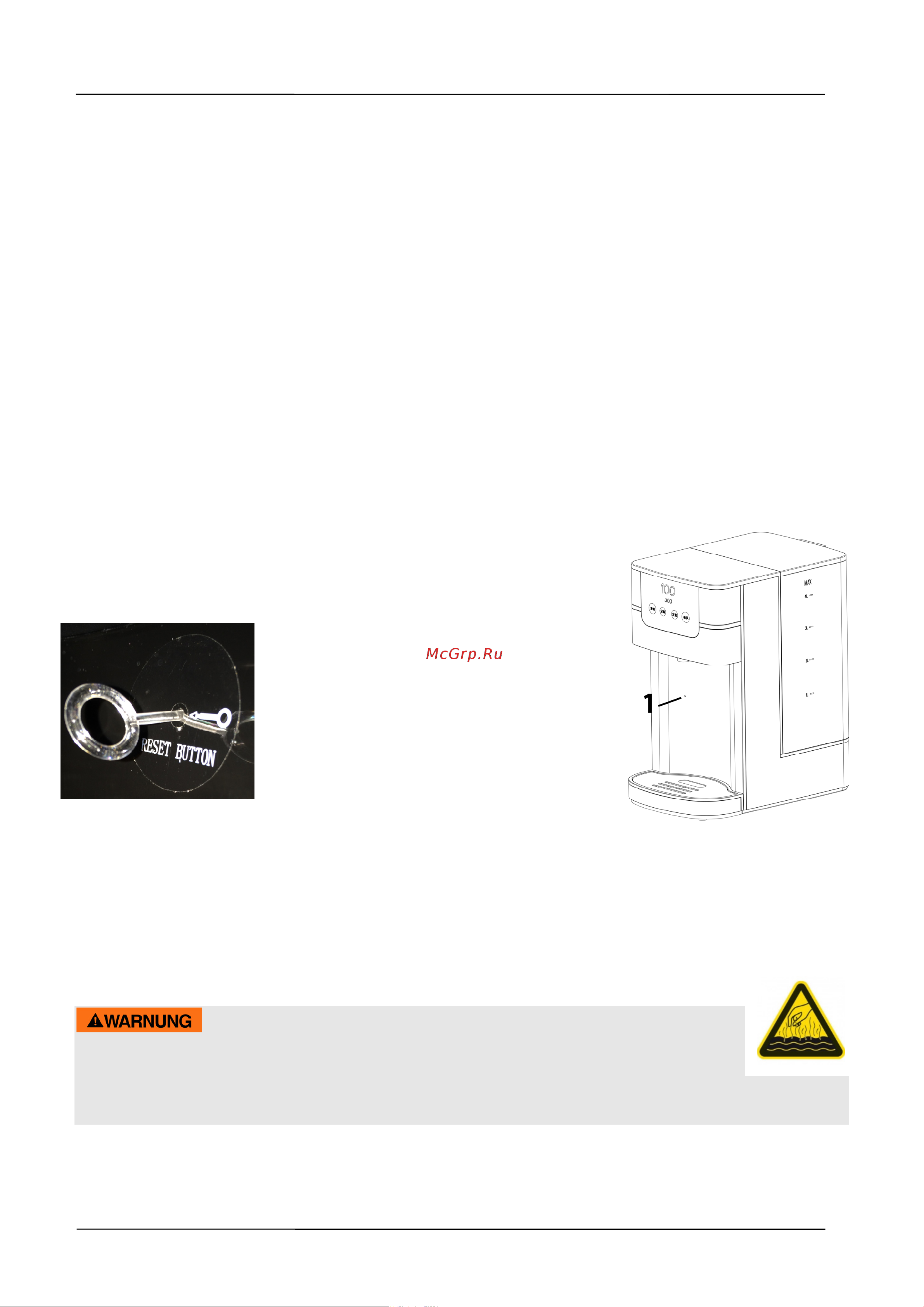 Caso HW 1000 [58/107] Avviso
