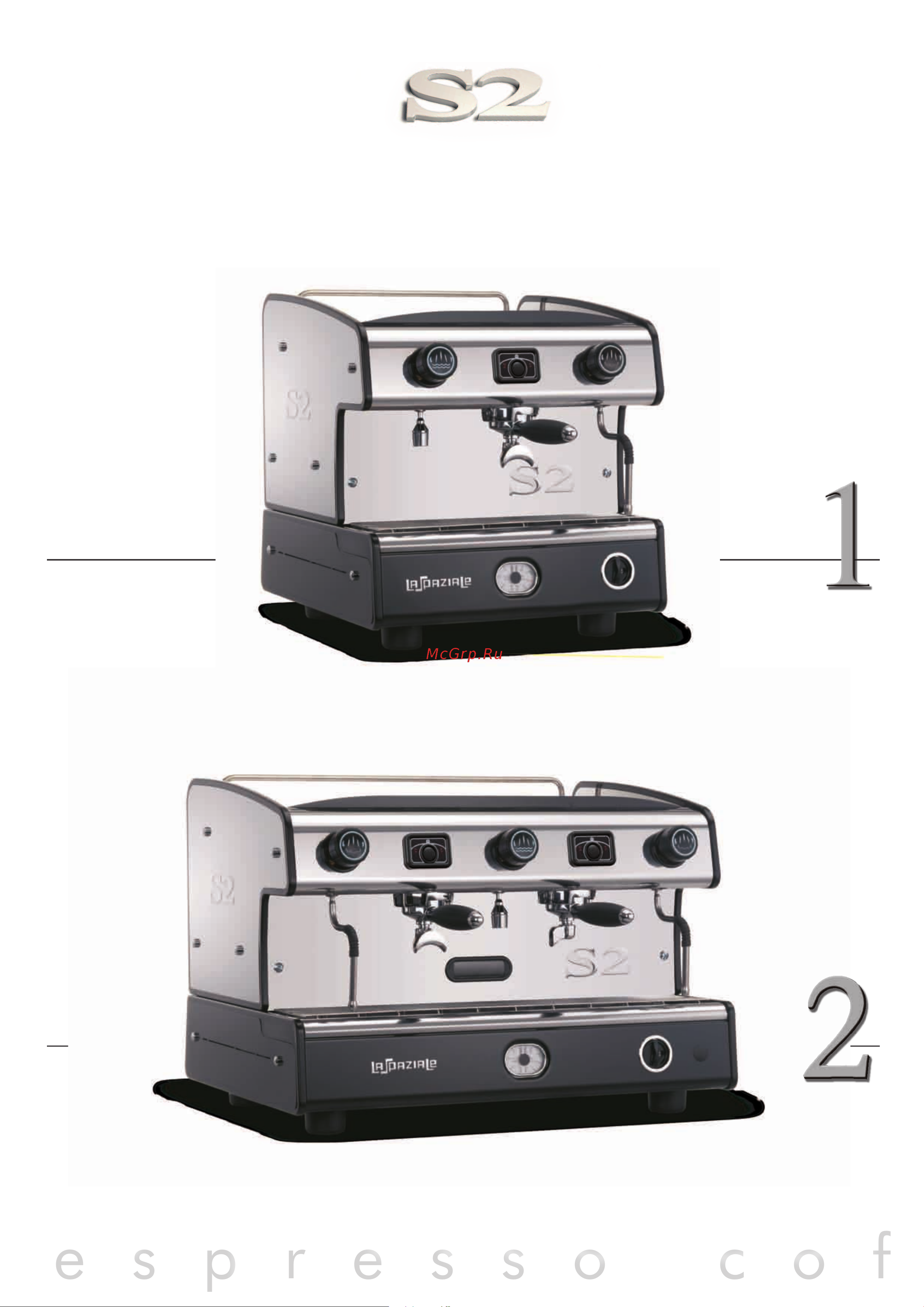 La Sommeliere LA SPAZIALE S2 EP 2 GR [4/12] E s p r e s s o c o f f e e m a c h i n e s