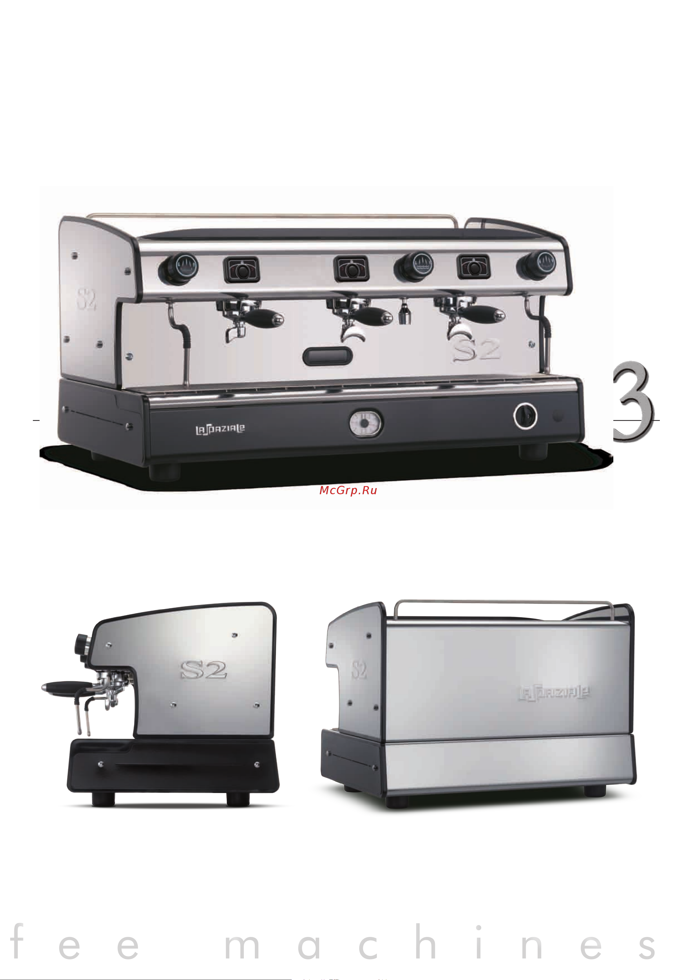 La Sommeliere LA SPAZIALE S2 EK TA 3 GR [5/12] E s p r e s s o c o f f e e m a c h i n e s
