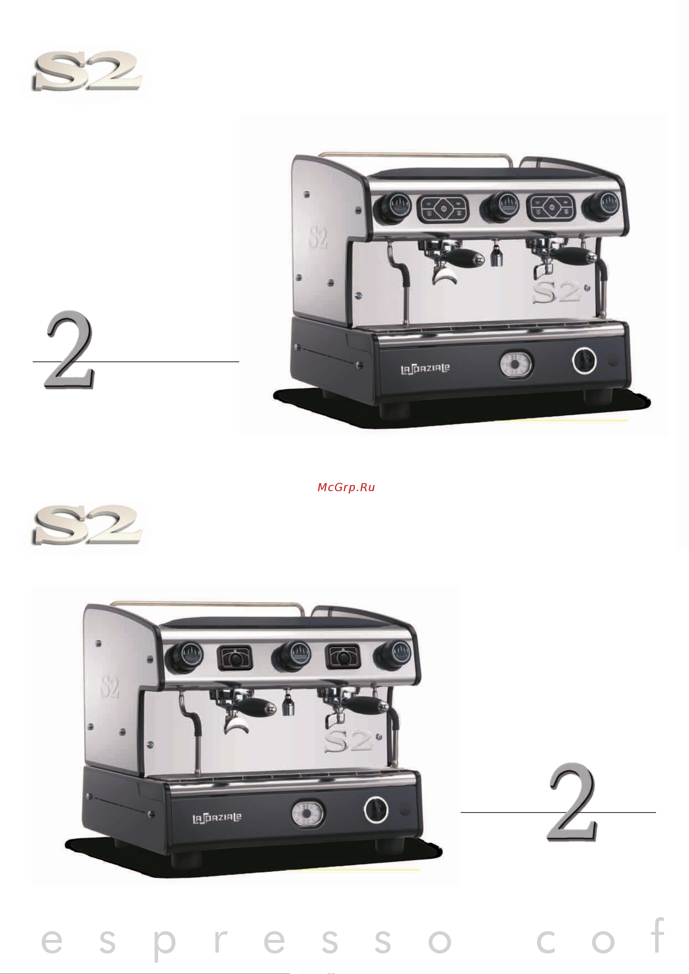La Sommeliere LA SPAZIALE S2 EK TA 3 GR [6/12] E s p r e s s o c o f f e e m a c h i n e s