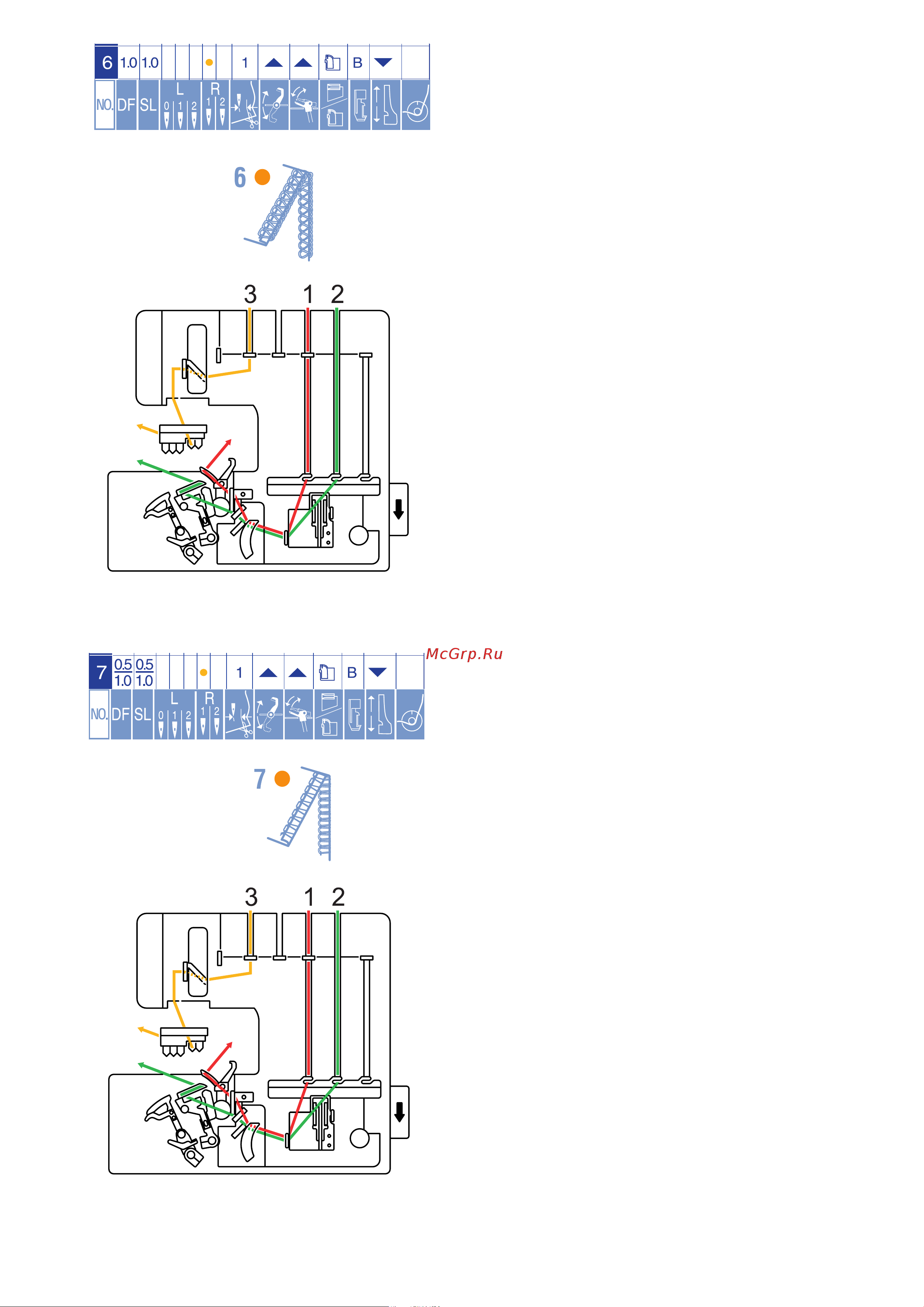 Janome 1200 D Руководство по эксплуатации онлайн [24/57] 778750