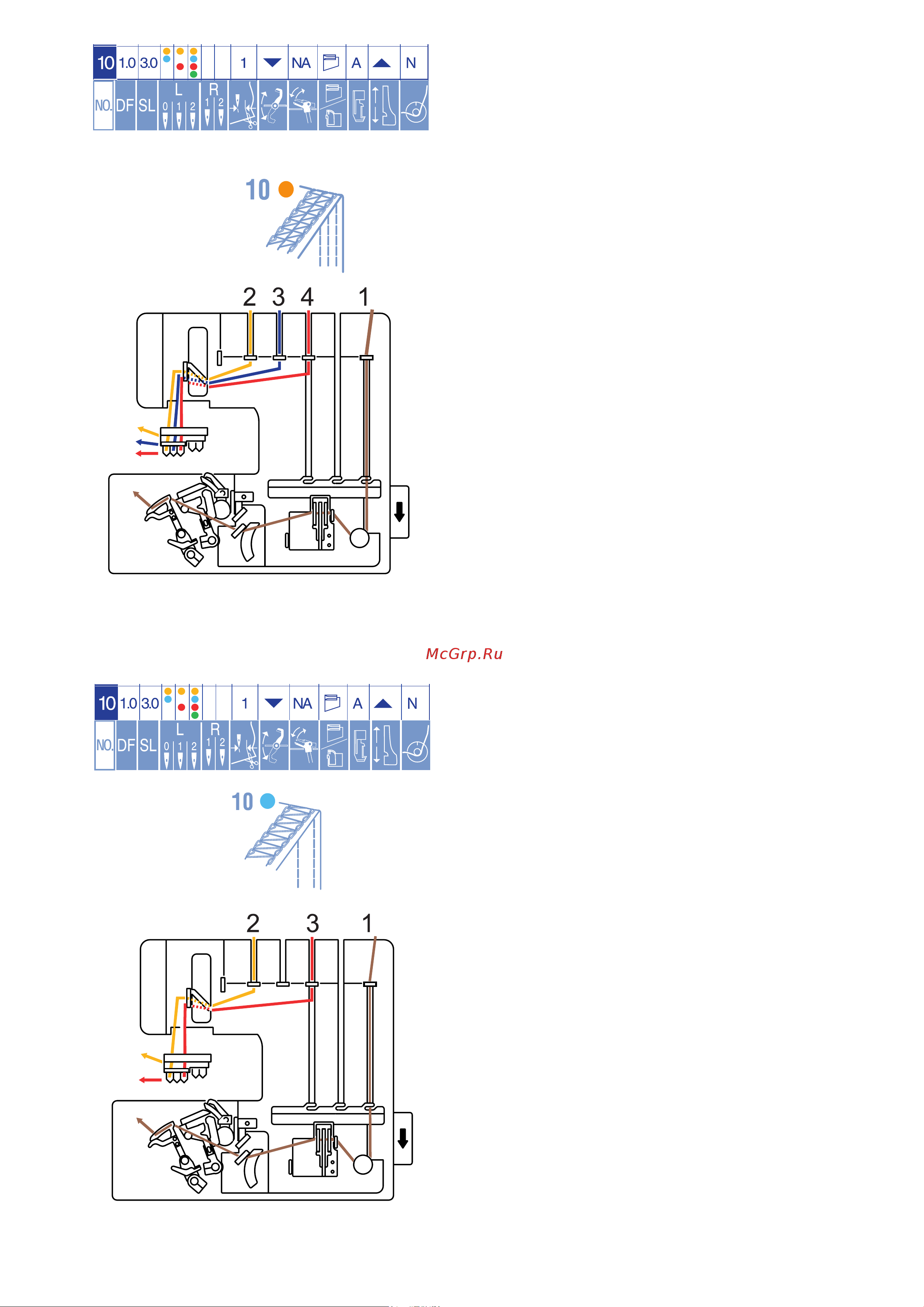 Janome 1200 D Руководство по эксплуатации онлайн [26/57] 778750