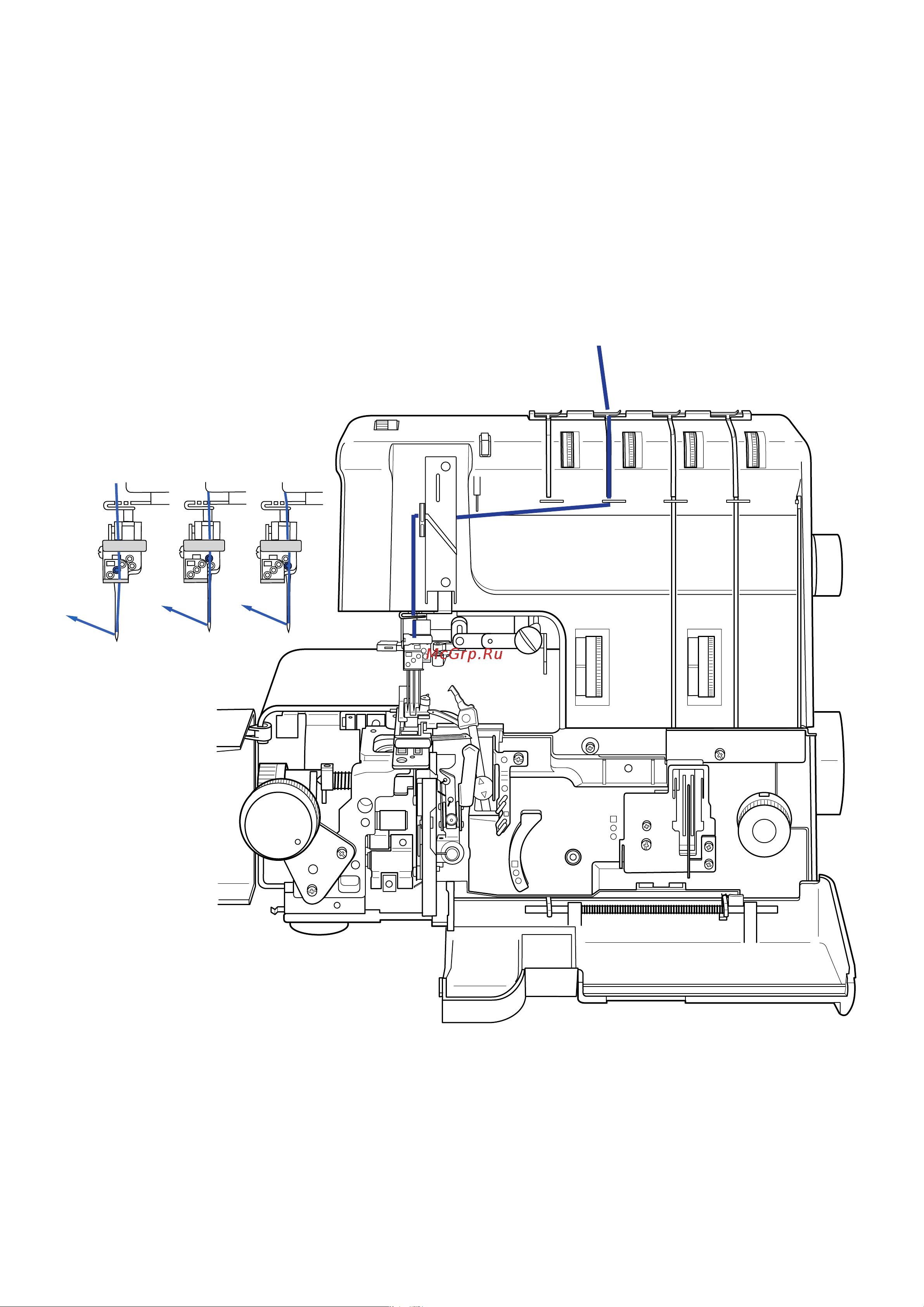 Janome 1200 D [34/57] D1 d2 d3
