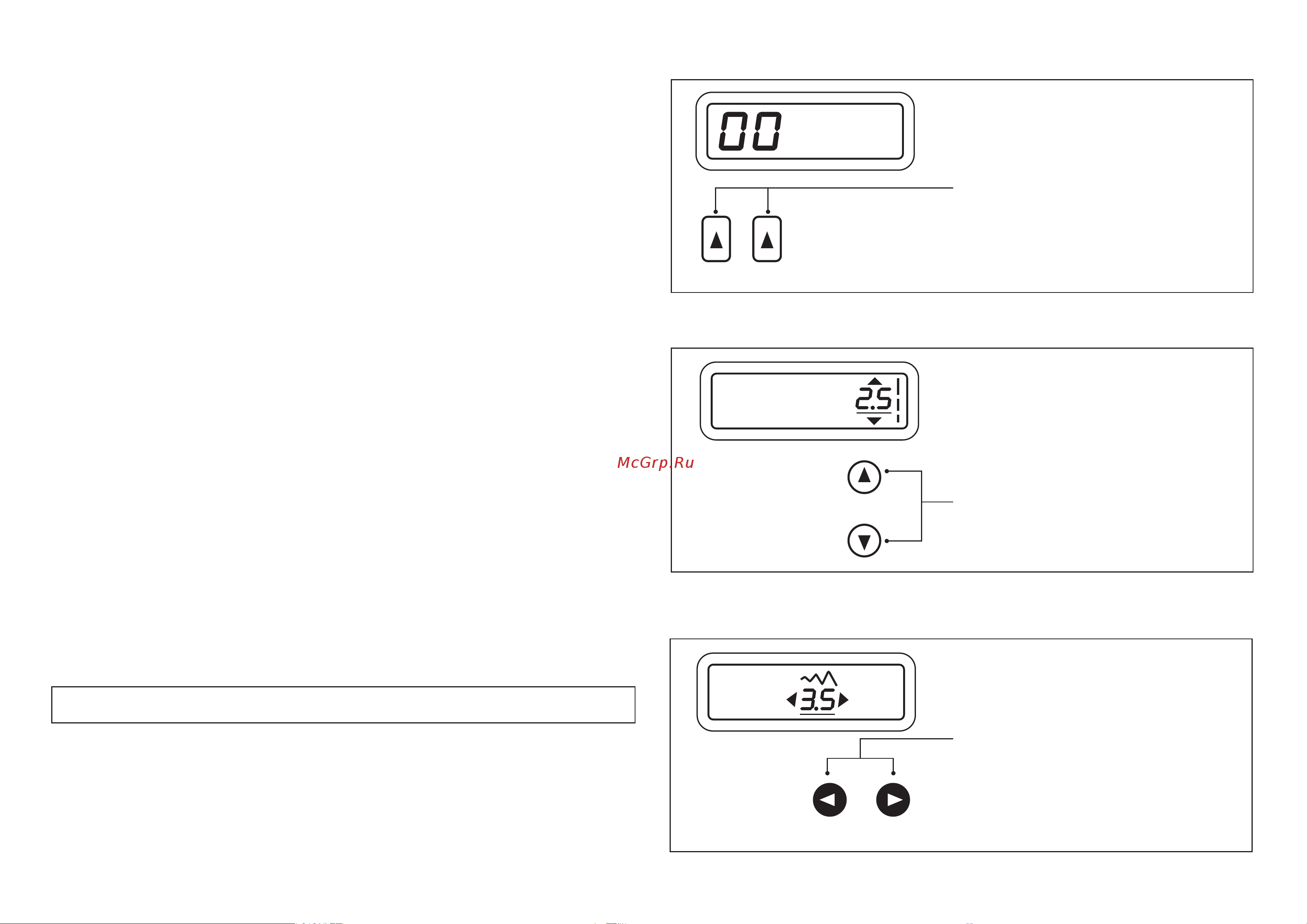 Jaguar Pro5 [42/96] Default settings of stitch length and width are underlined on the display
