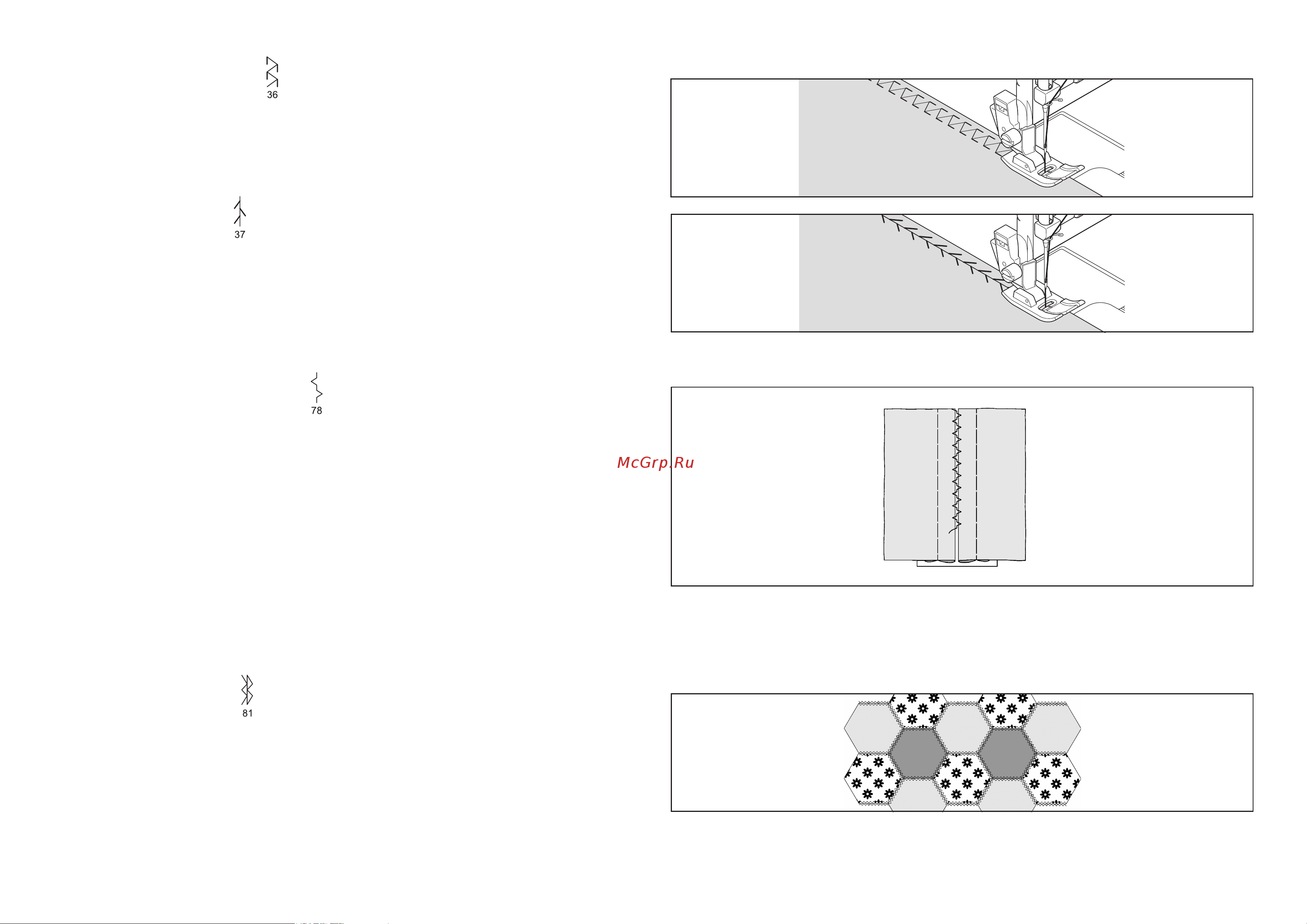 Jaguar Pro5 [80/96] Edge joining stitch