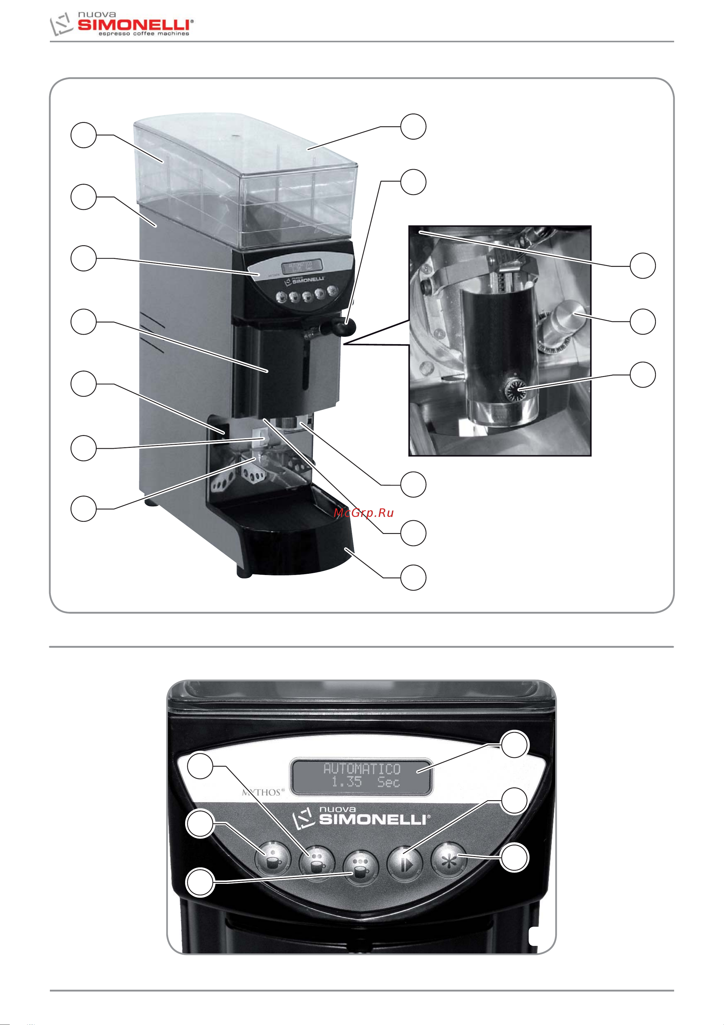 Nuova Simonelli Mythos Plus stainless steel [4/66] Mythos