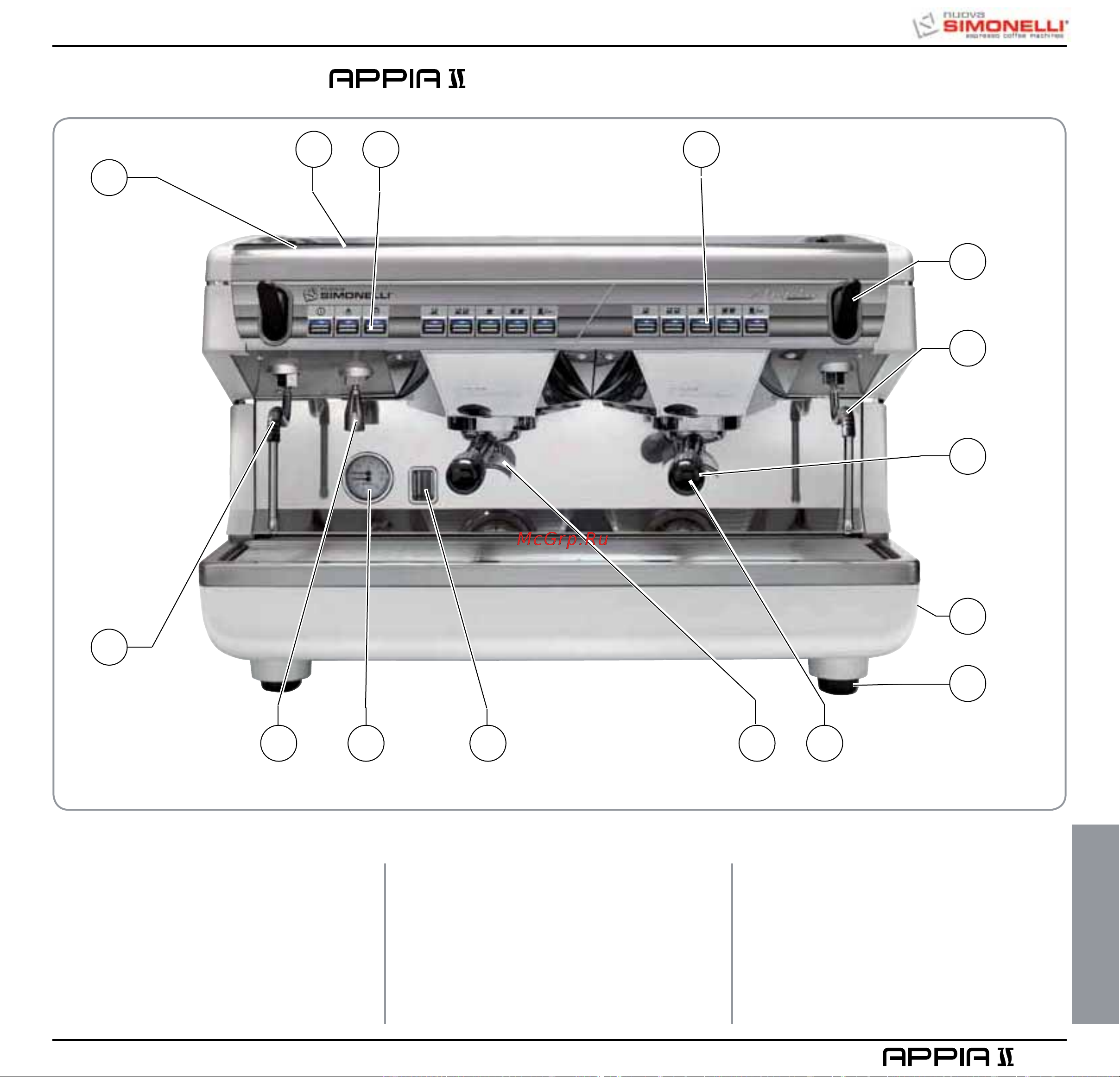 Nuova Simonelli Appia II 2 Gr V cup warmer [53/150] Description v s
