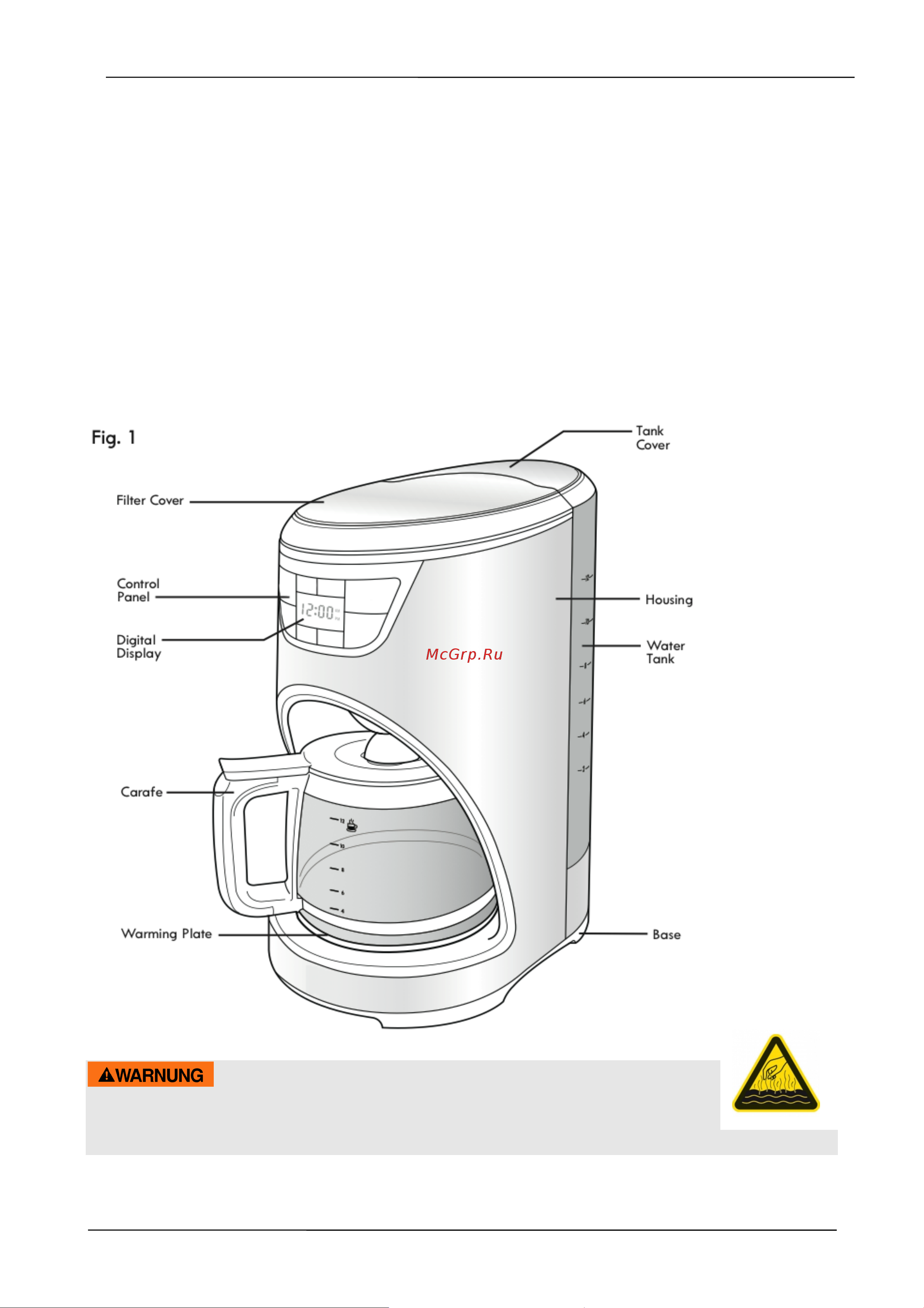 Caso Novea C4 [28/92] Design and function